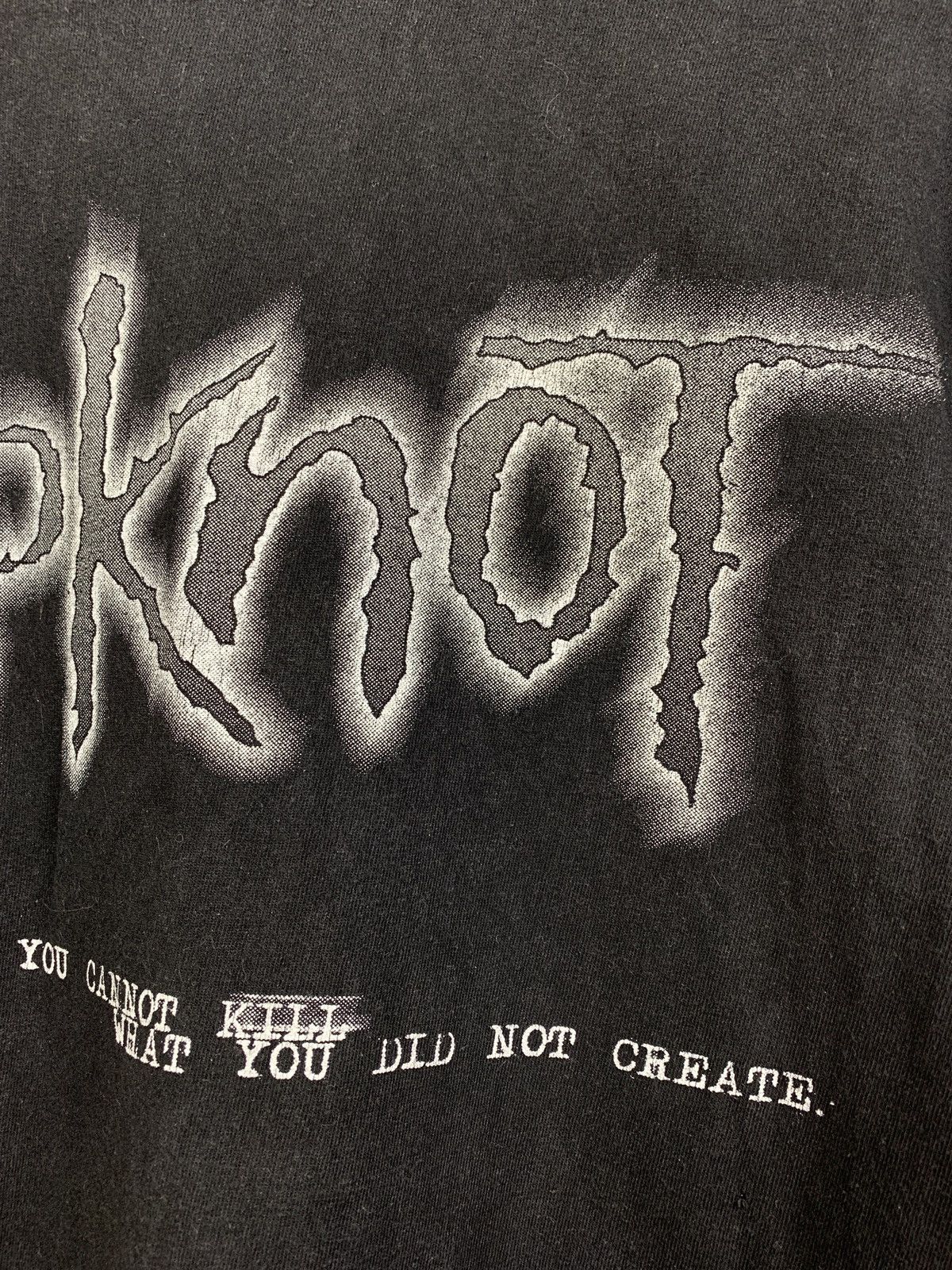 Band Tees 00s Vintage Slipknot Faded Black You Cannot Kill Band Tee Size US M / EU 48-50 / 2 - 17 Thumbnail