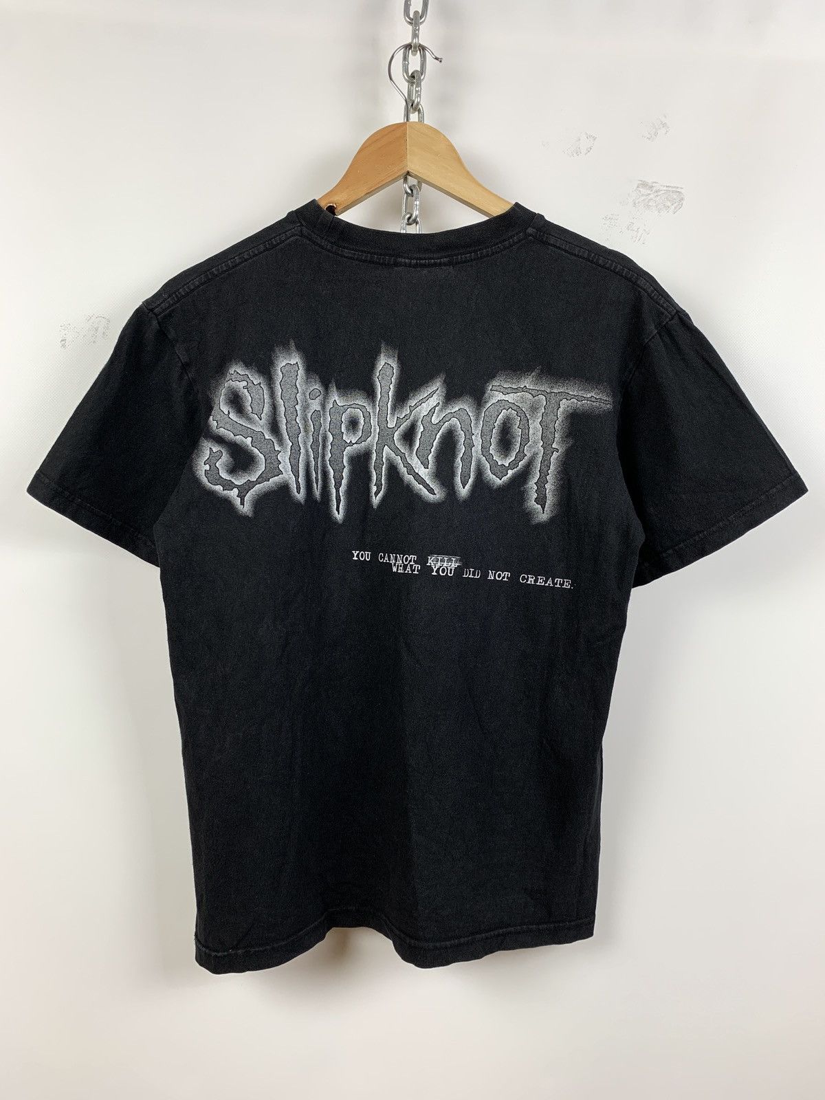 Band Tees 00s Vintage Slipknot Faded Black You Cannot Kill Band Tee Size US M / EU 48-50 / 2 - 2 Thumbnail