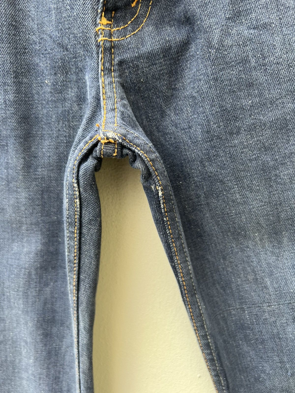 Levi's Vintage 60s 70s Levi’s Big E Orange Tab Denim Bootcut Jeans Size US 27 - 9 Thumbnail