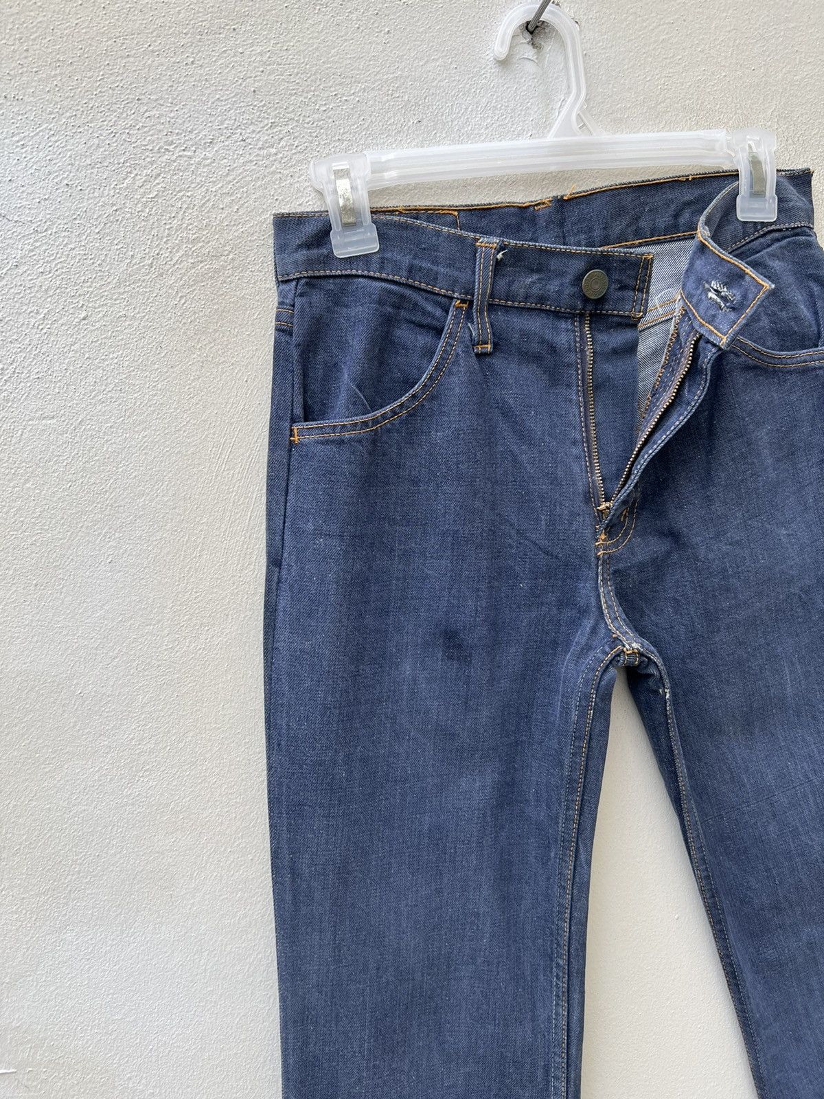 Levi's Vintage 60s 70s Levi’s Big E Orange Tab Denim Bootcut Jeans Size US 27 - 6 Thumbnail