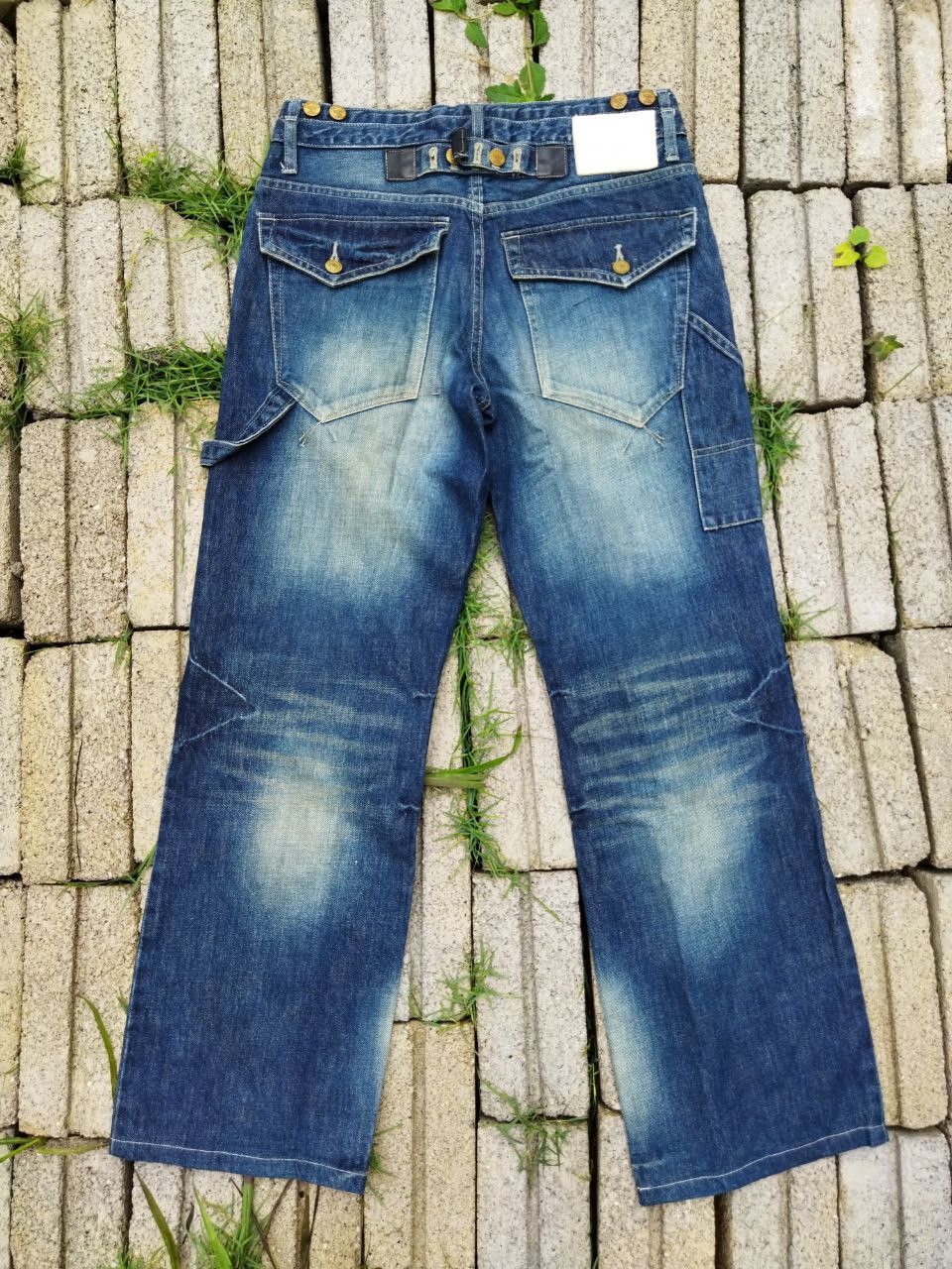 PPFM PPFM Japan Distressed Jeans - Size S Size US 32 / EU 48 - 10 Thumbnail