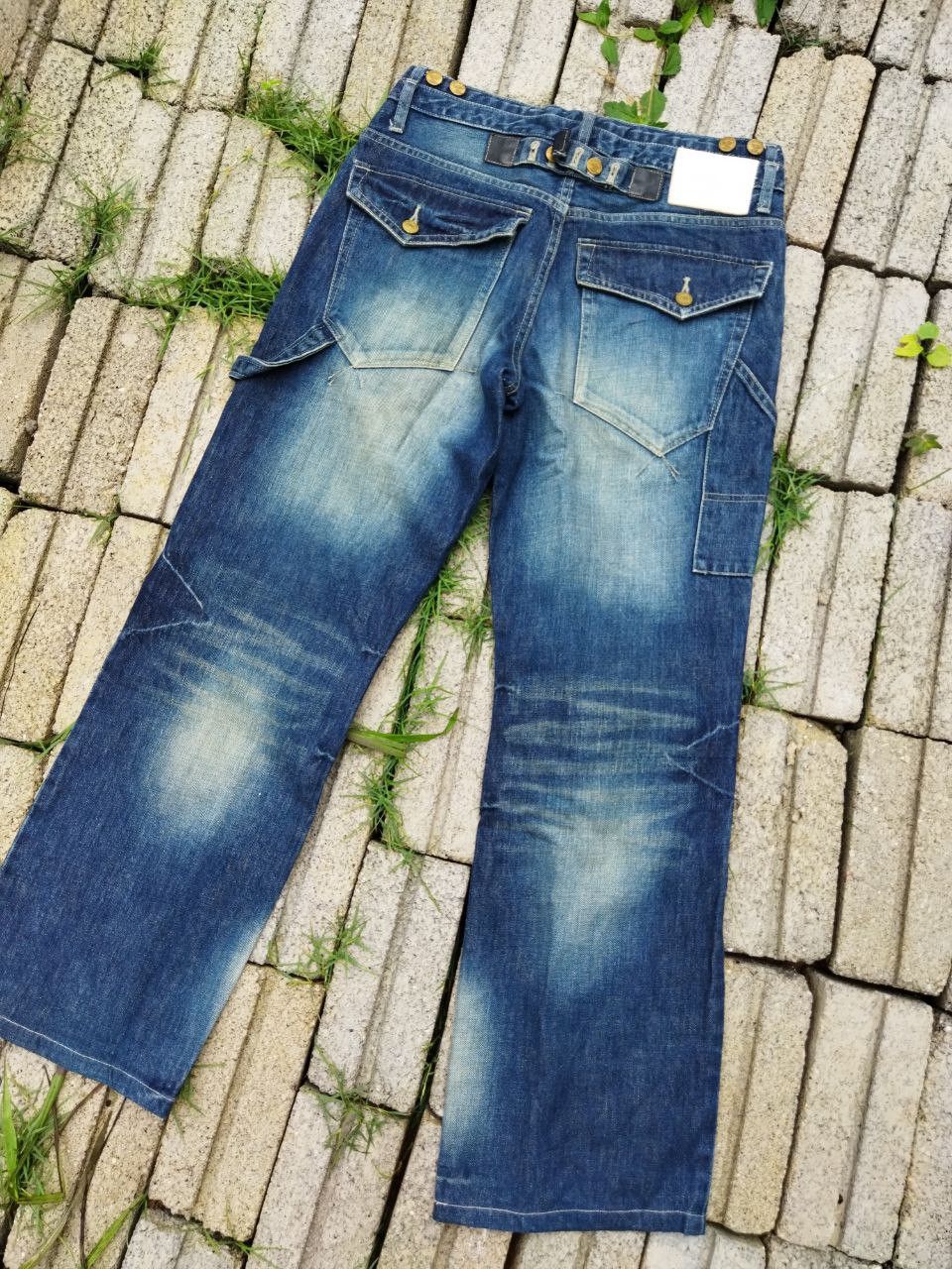 PPFM PPFM Japan Distressed Jeans - Size S Size US 32 / EU 48 - 9 Thumbnail