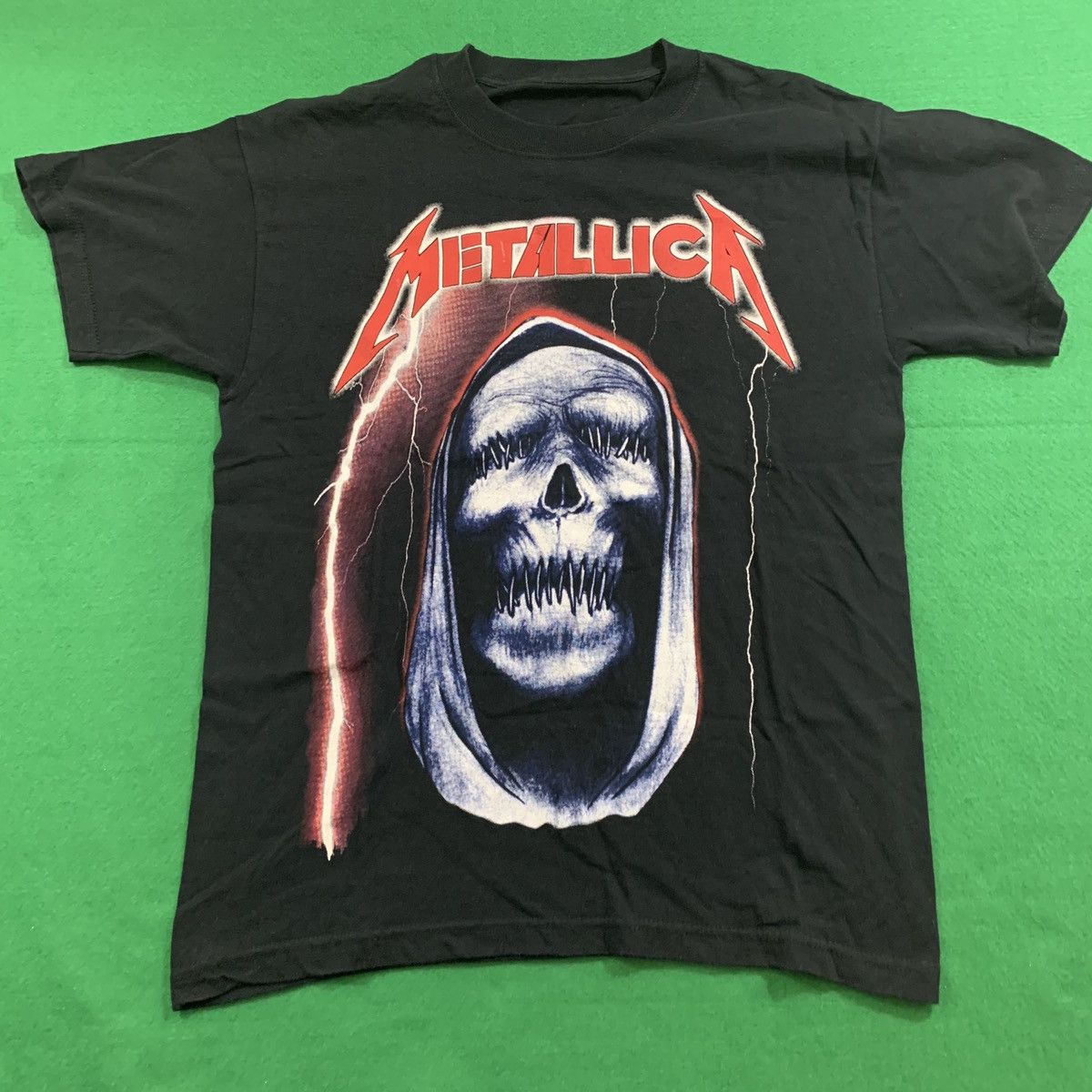Band Tees × Metallica × Vintage Vintage Metallica Skull See no Evil Speak no Evil Size US M / EU 48-50 / 2 - 2 Thumbnail