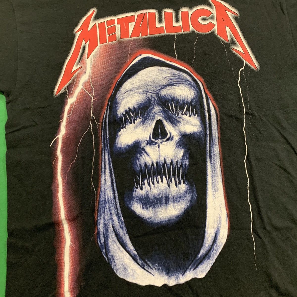 Band Tees × Metallica × Vintage Vintage Metallica Skull See no Evil Speak no Evil Size US M / EU 48-50 / 2 - 1 Thumbnail