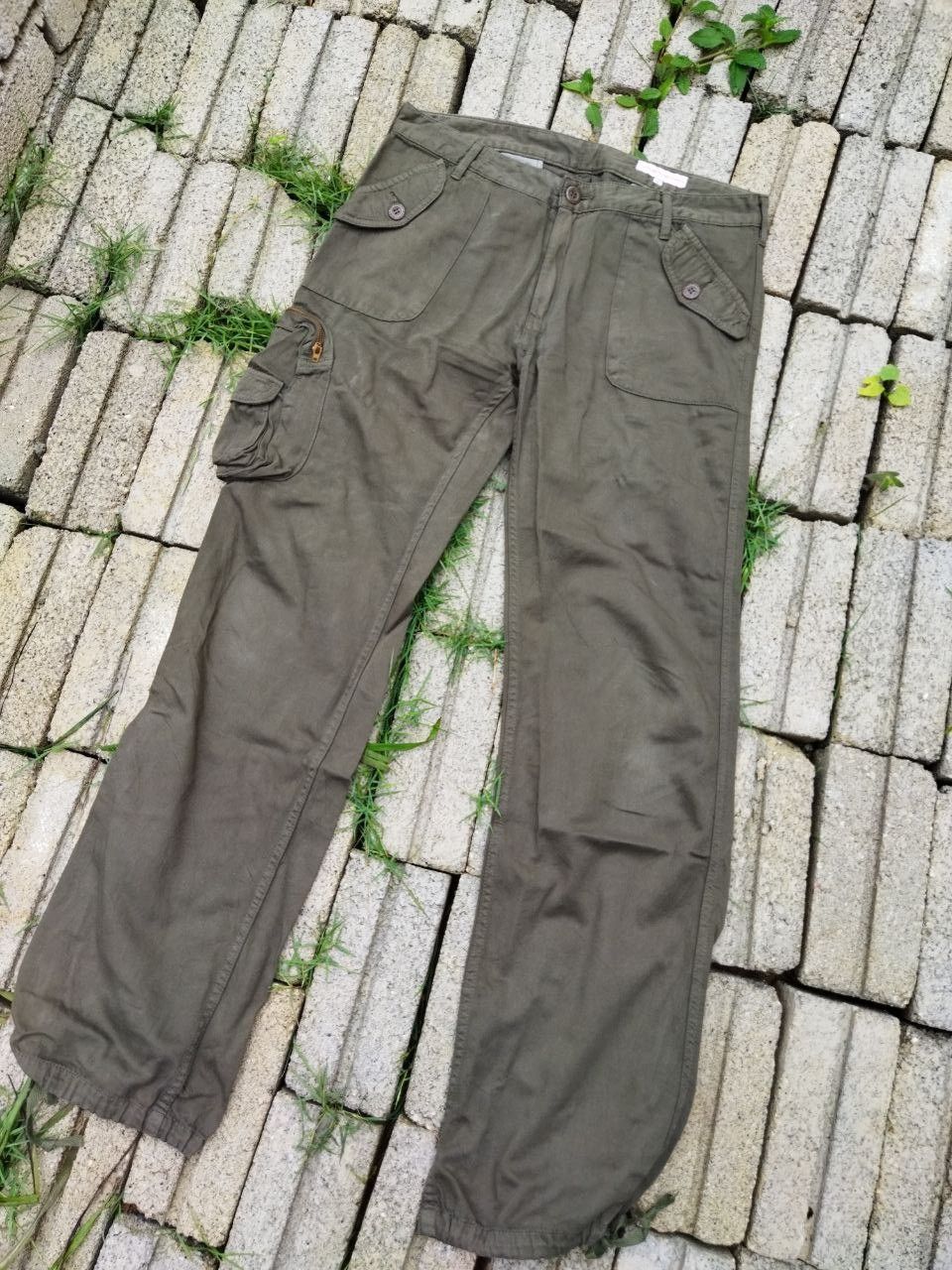Japanese Brand Earth Music & Ecology Cargo Pants Size US 33 - 2 Thumbnail