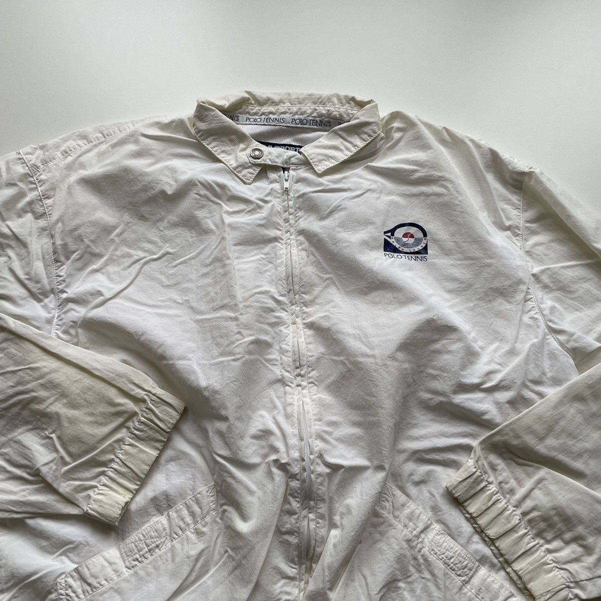 Polo Ralph Lauren × Vintage Vintage 90s Y2K Polo Sport tennis windbreaker jacket rare Size US L / EU 52-54 / 3 - 2 Thumbnail