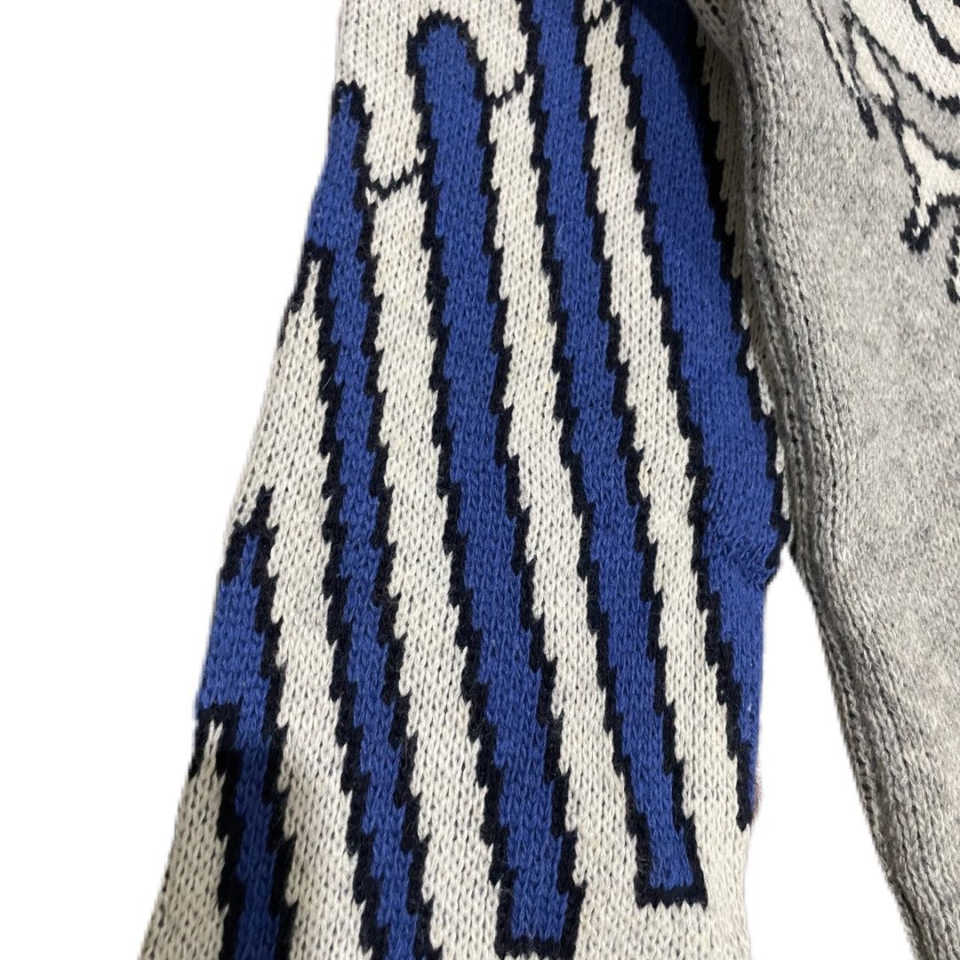 If Six Was Nine × Japanese Brand × Le Grande Bleu (L.G.B.) Japanese Brand GOS Angel Wings Skull Knitwear Size US M / EU 48-50 / 2 - 8 Thumbnail