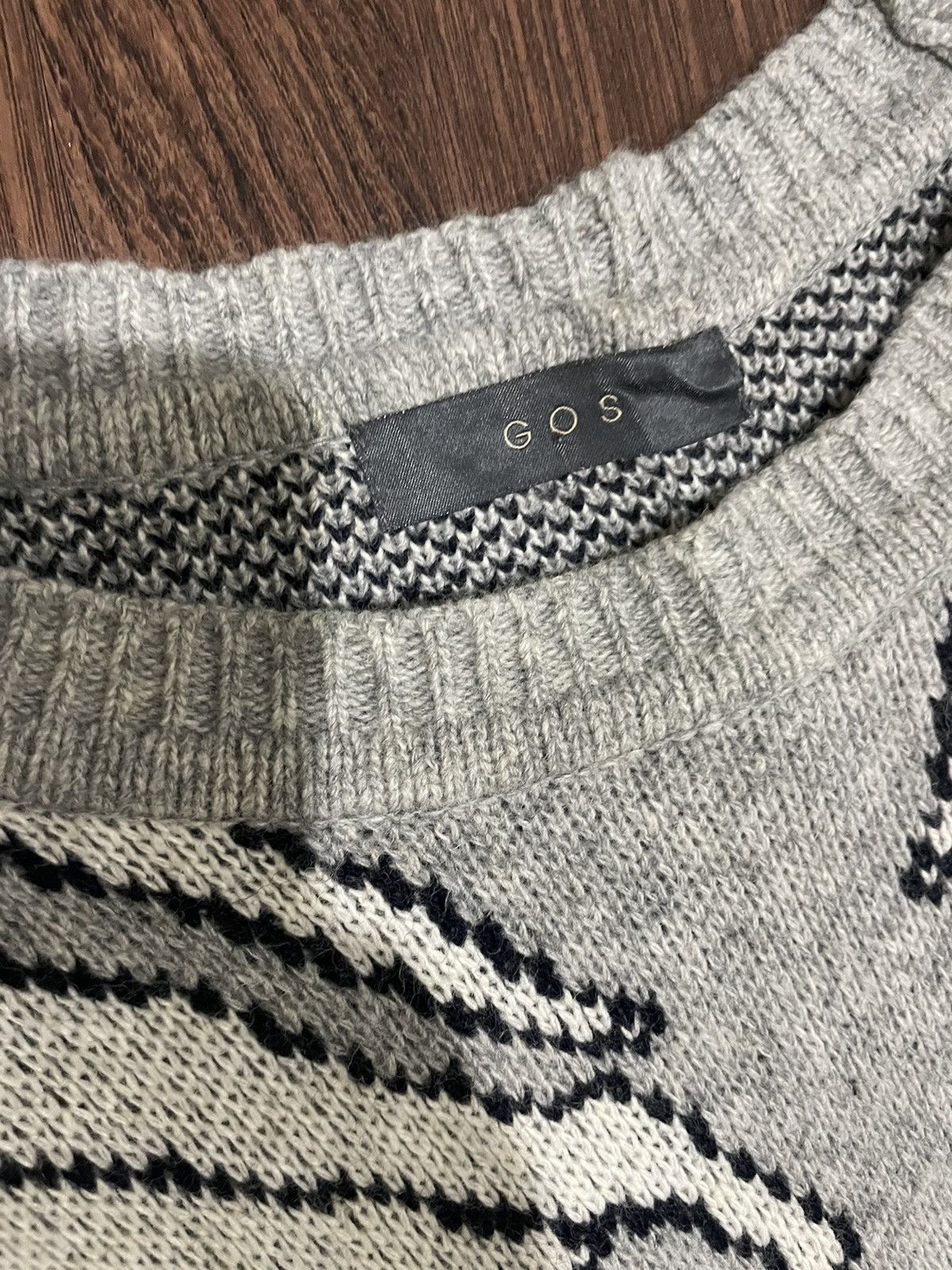 If Six Was Nine × Japanese Brand × Le Grande Bleu (L.G.B.) Japanese Brand GOS Angel Wings Skull Knitwear Size US M / EU 48-50 / 2 - 12 Thumbnail