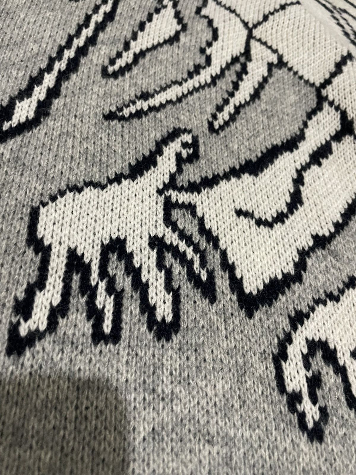 If Six Was Nine × Japanese Brand × Le Grande Bleu (L.G.B.) Japanese Brand GOS Angel Wings Skull Knitwear Size US M / EU 48-50 / 2 - 11 Thumbnail