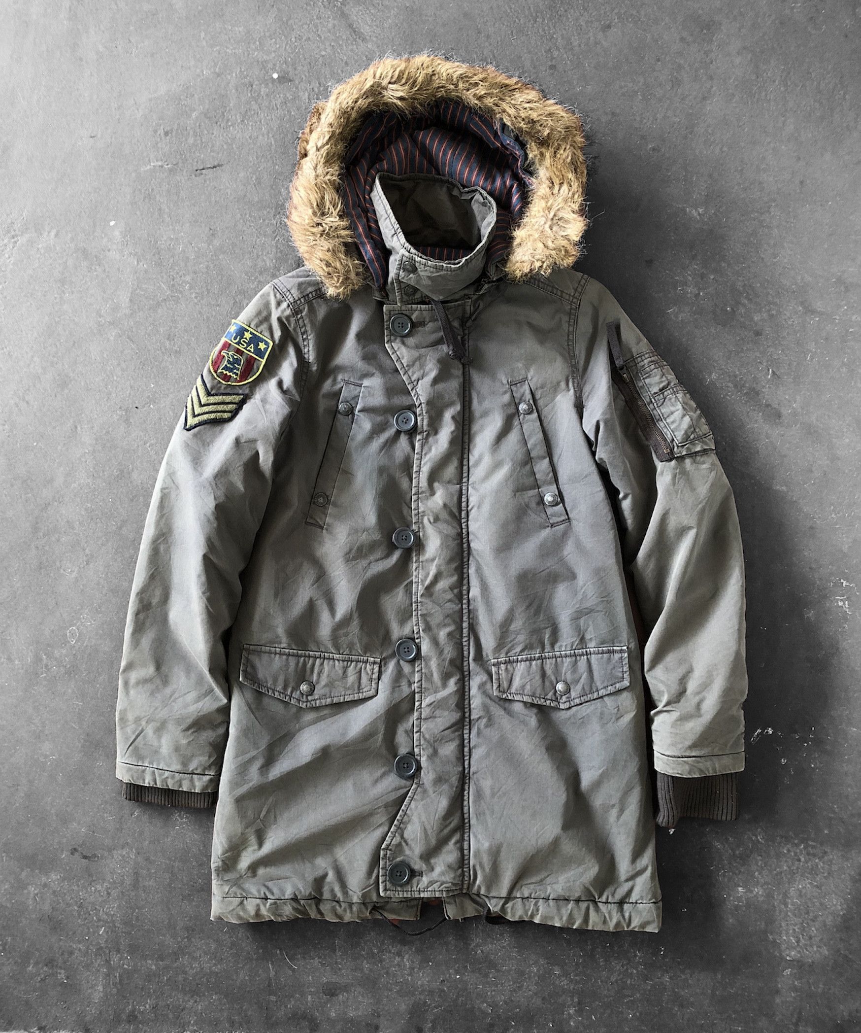 LEVI’S US MILITARY PARKA JACKET