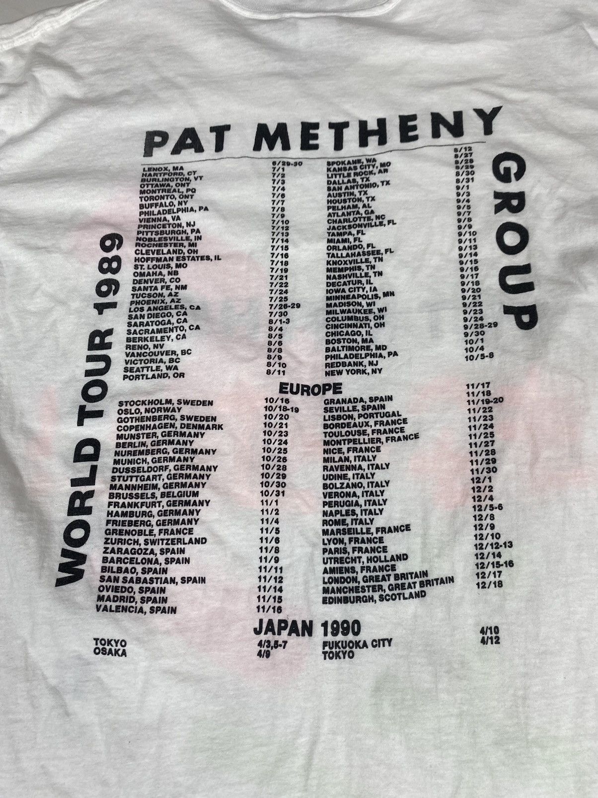 Band Tees Vintage Pat Metheny Group Size US L / EU 52-54 / 3 - 7 Thumbnail