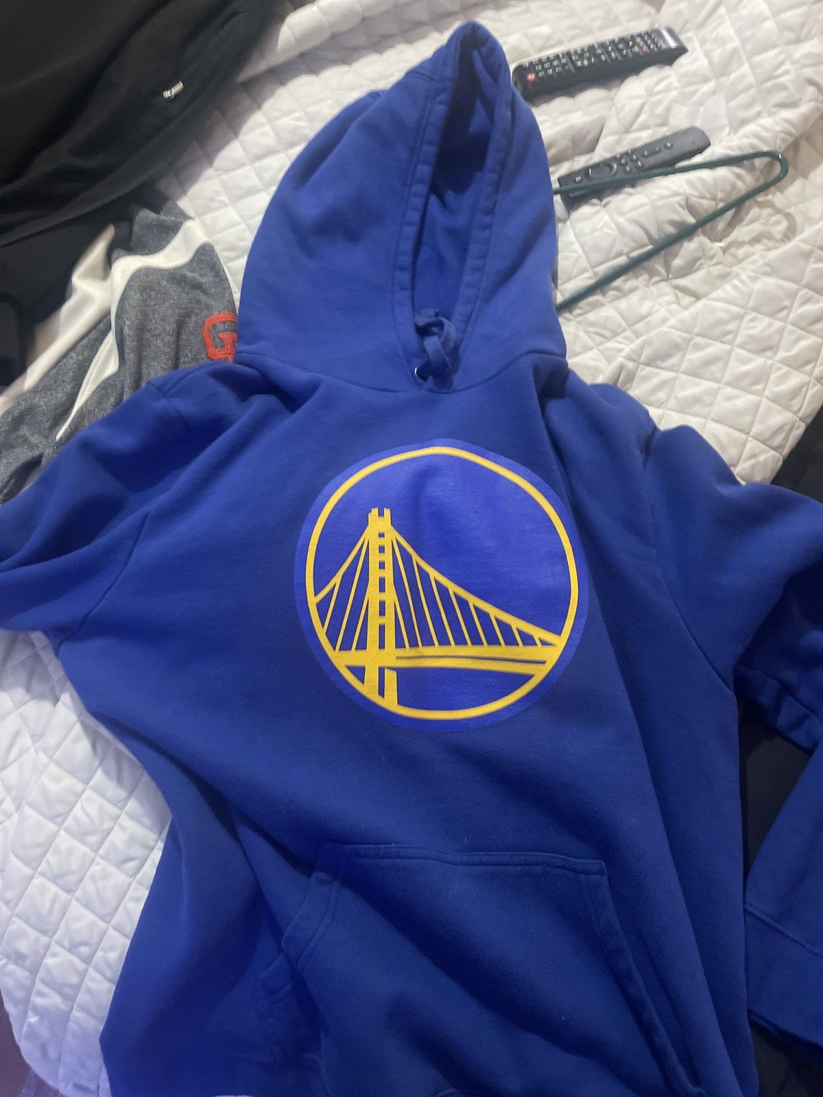 gsw hoodie nike