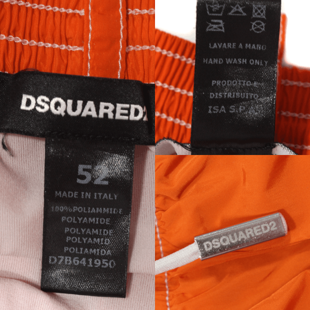 Dsquared2 Big Logo Nylon Swim Shorts Size US 36 / EU 52 - 7 Thumbnail