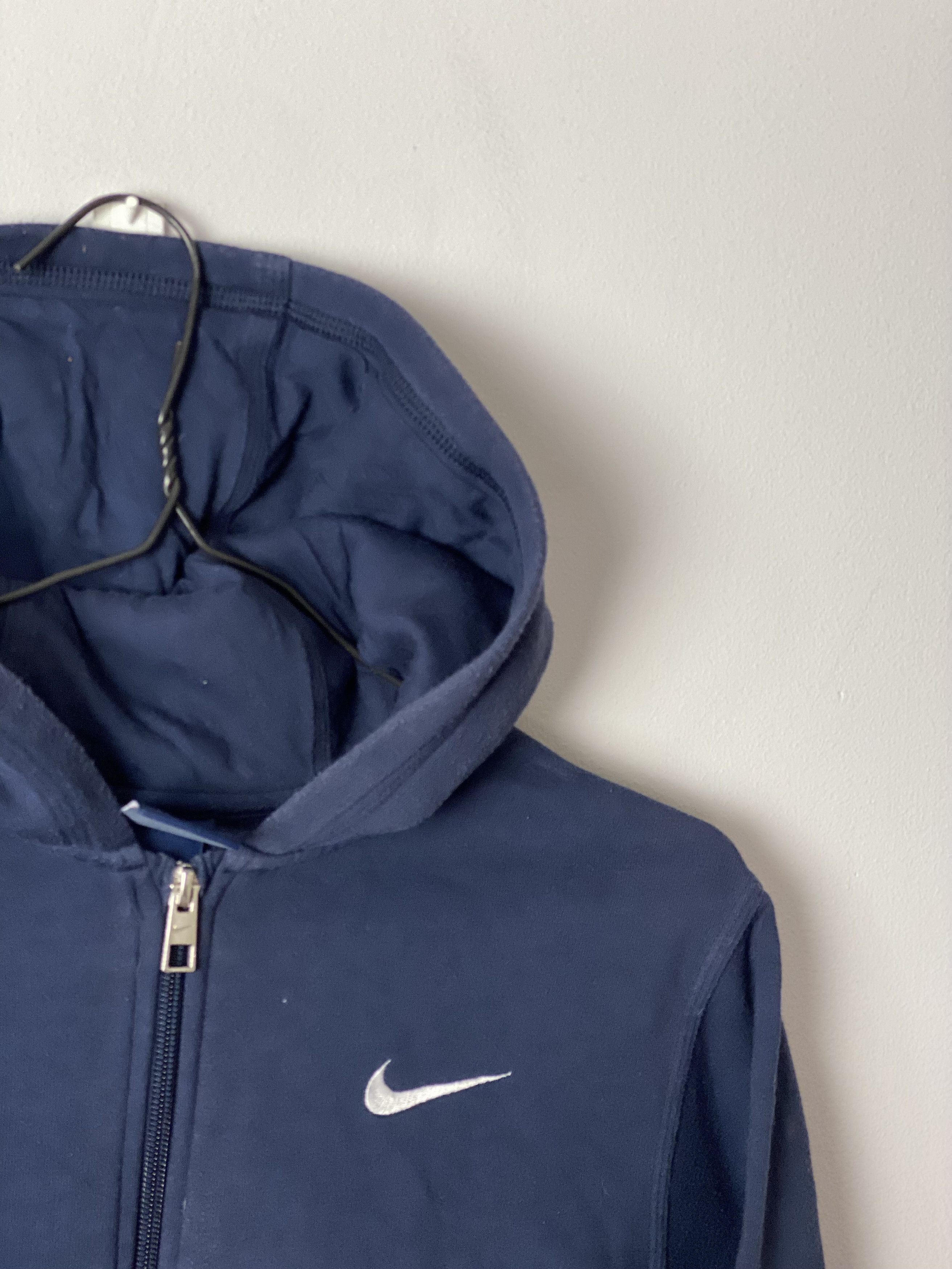 Nike × Vintage Nike zip-up hoodie small swoosh Size US S / EU 44-46 / 1 - 2 Thumbnail