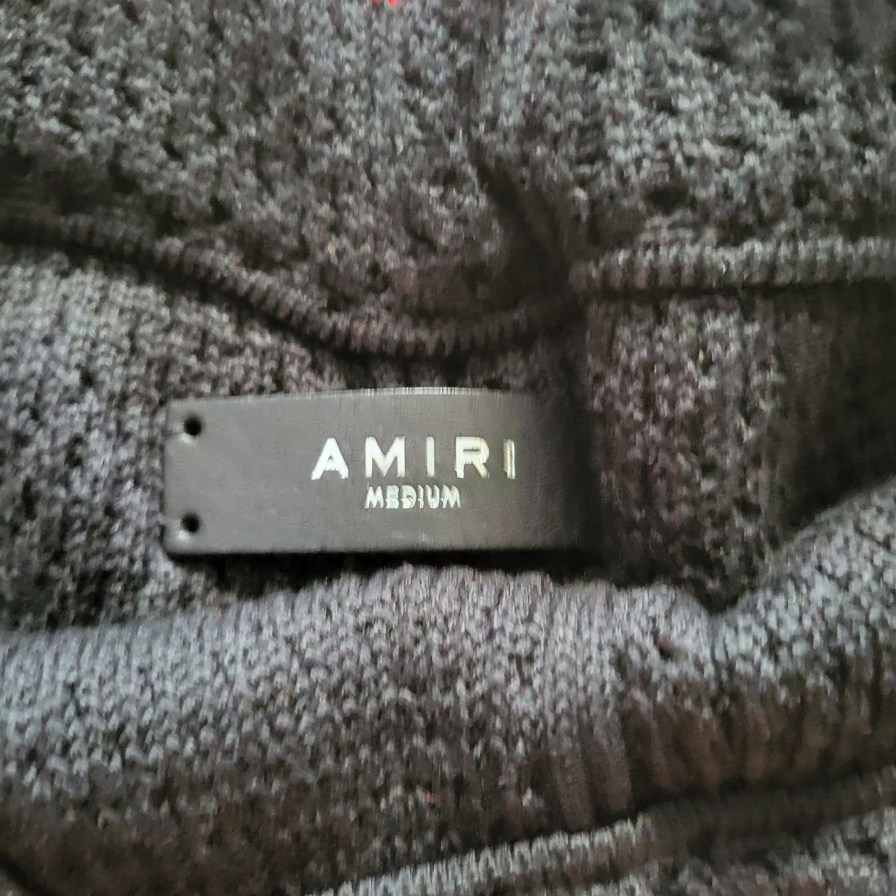 Amiri basketball cashmere shorts