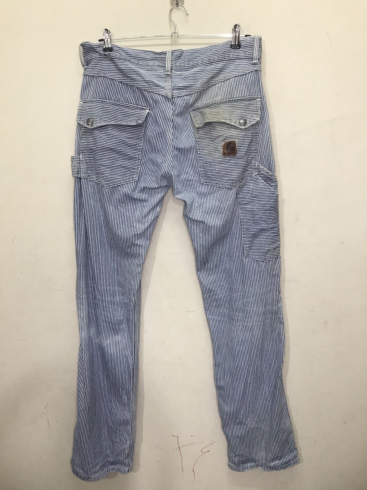 Carhartt × Vintage Carhartt Hickory Carpenter X Vintage Size US 32 / EU 48 - 8 Thumbnail