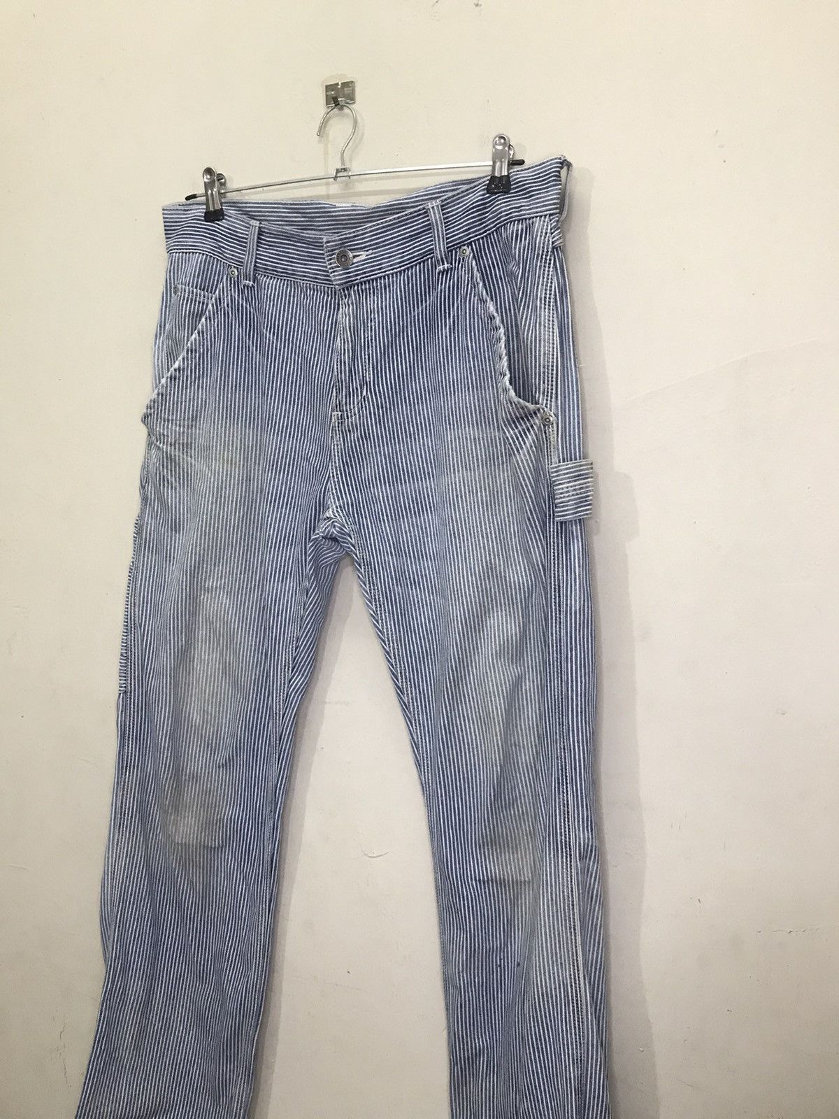 Carhartt × Vintage Carhartt Hickory Carpenter X Vintage Size US 32 / EU 48 - 2 Thumbnail