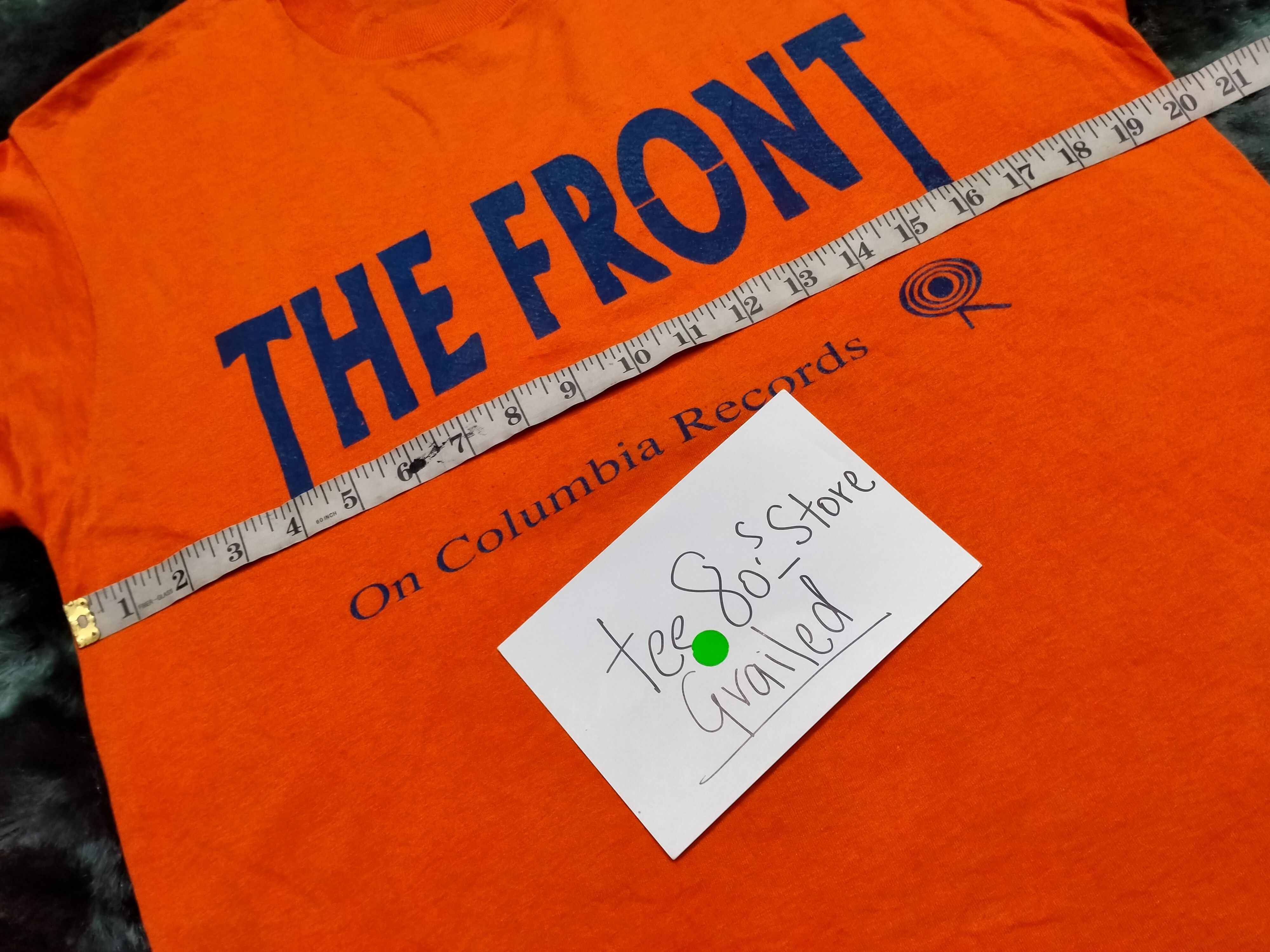 Band Tees × Vintage Vintage The Front Band Tshirt Size US M / EU 48-50 / 2 - 9 Thumbnail