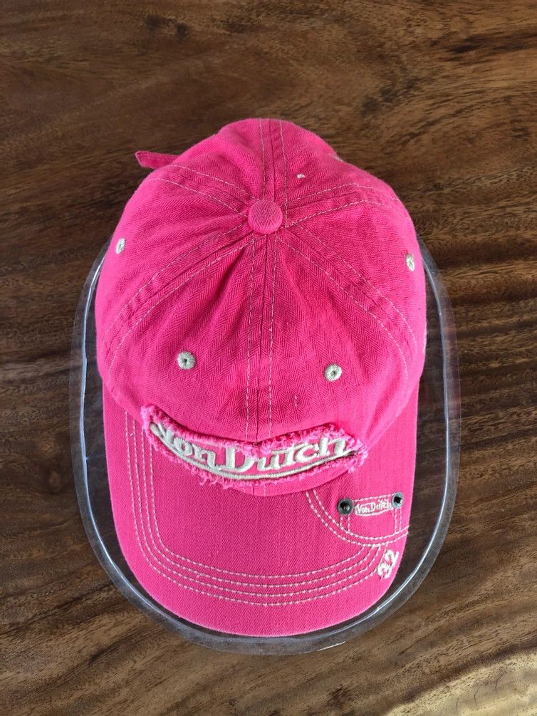 Von Dutch VON DUTCH PINK STRAP BACK HAT Size ONE SIZE - 3 Thumbnail