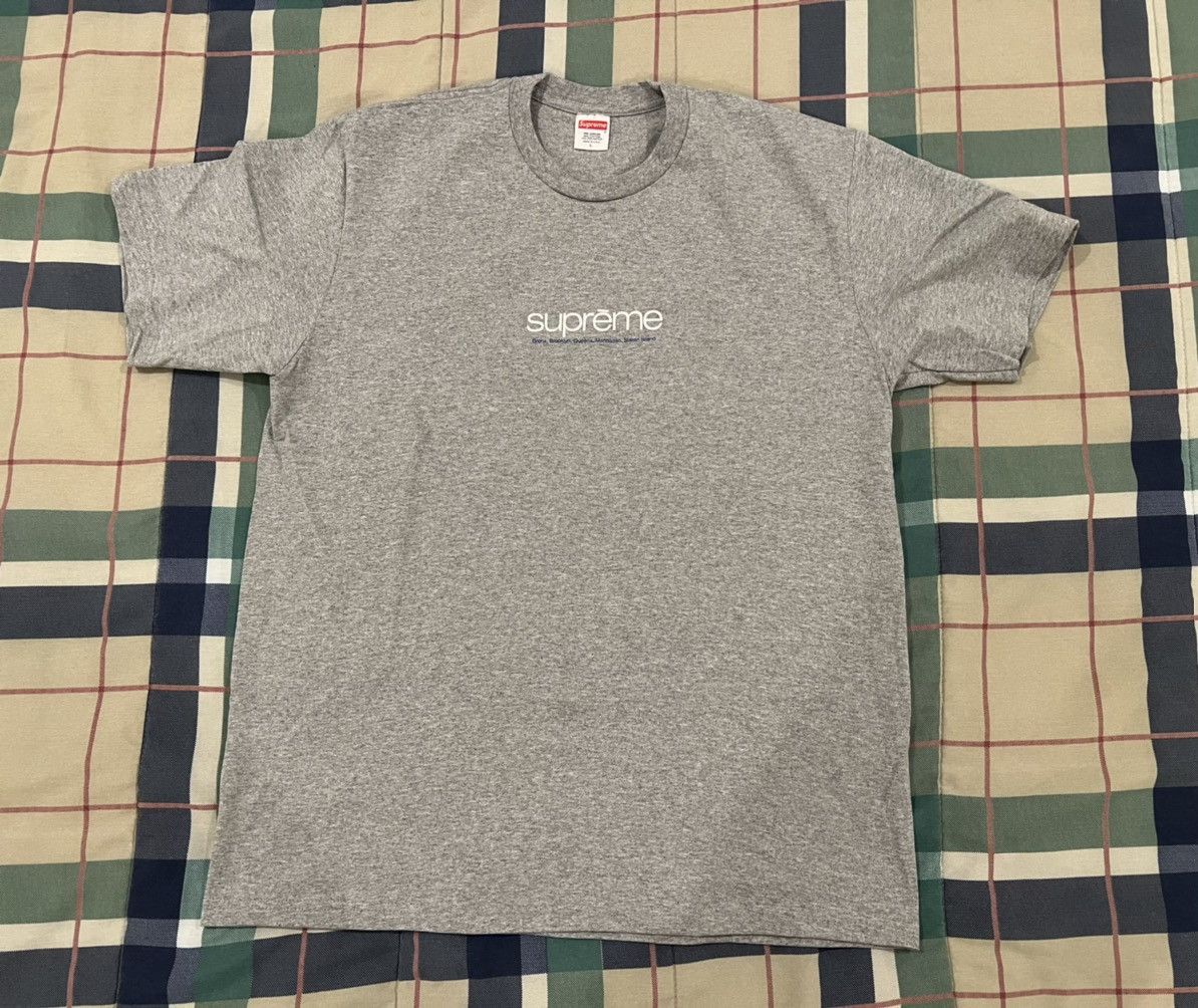 Supreme Supreme Five Boroughs Tee | Grailed 