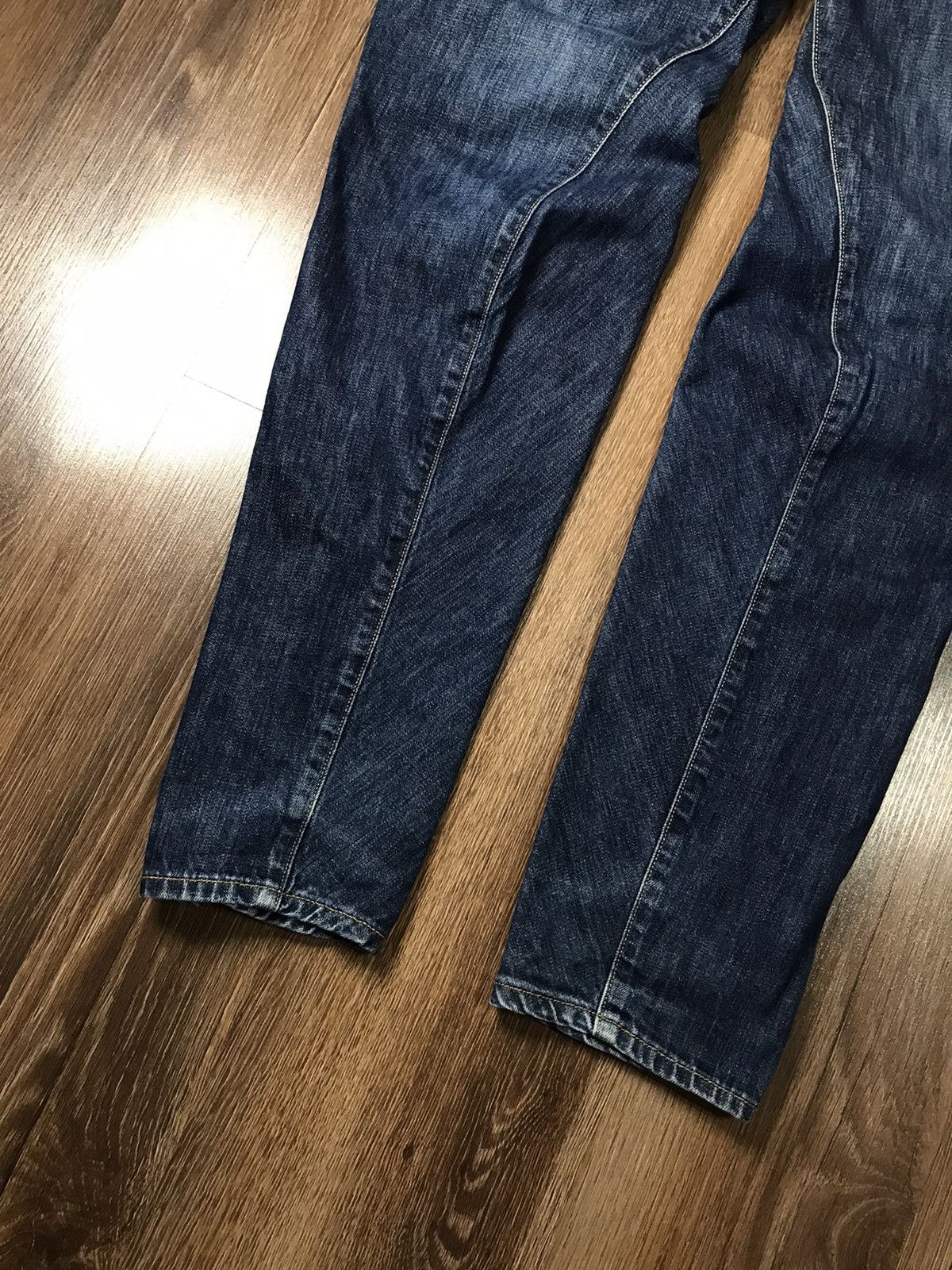 Levi's × Vintage Vintage Levi’s Engineered Jeans Twist blue denim Size US 33 - 4 Thumbnail