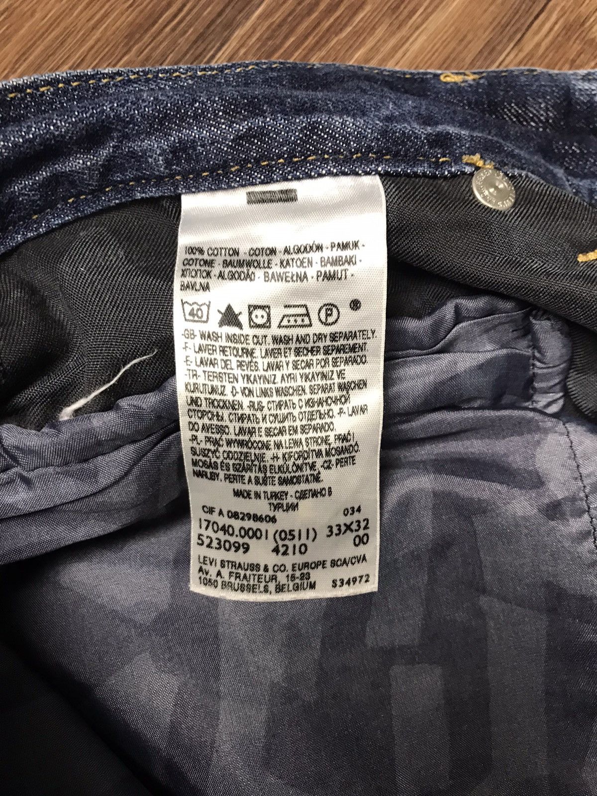Levi's × Vintage Vintage Levi’s Engineered Jeans Twist blue denim Size US 33 - 8 Thumbnail