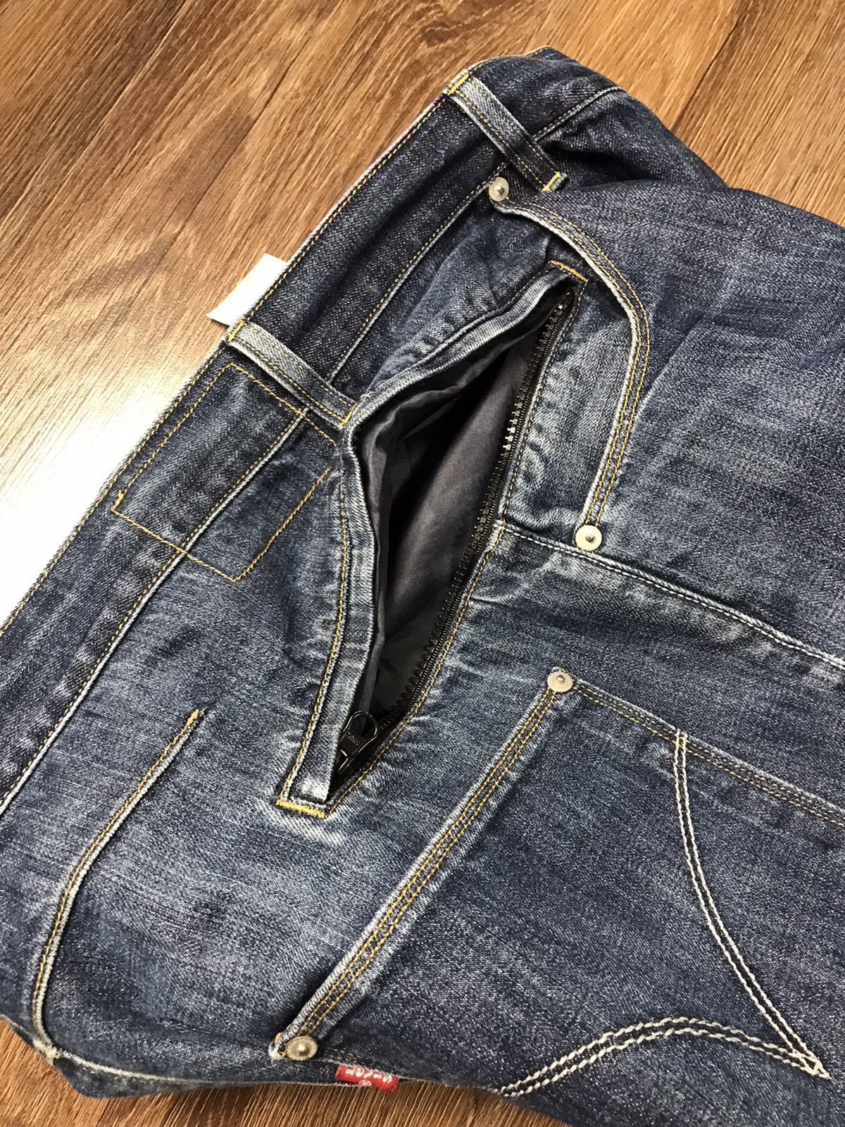 Levi's × Vintage Vintage Levi’s Engineered Jeans Twist blue denim Size US 33 - 9 Thumbnail