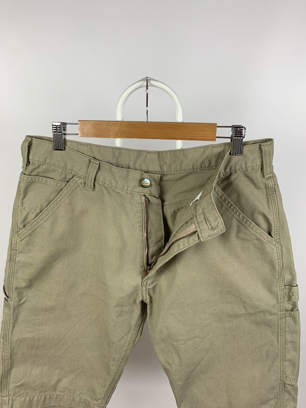 Carhartt Vintage Carhartt Single Knee Beige Cargo Shorts Size US 34 / EU 50 - 10 Thumbnail