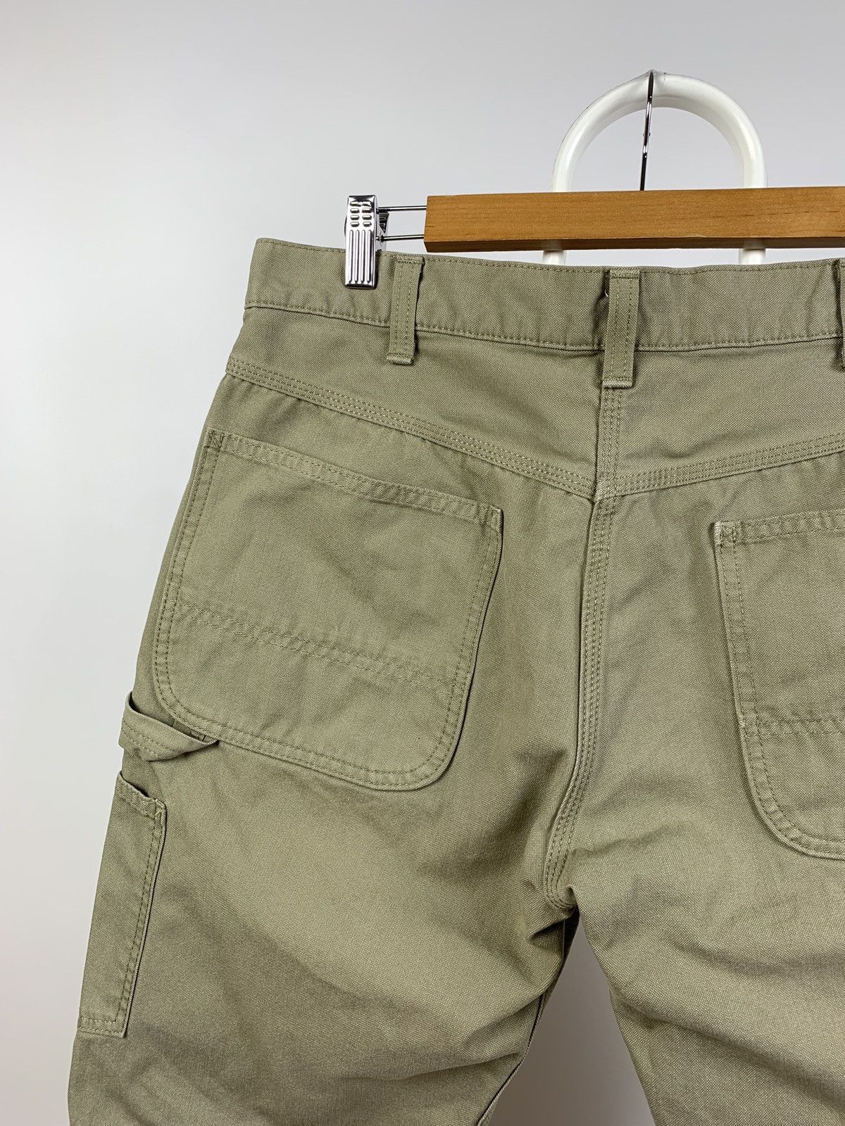 Carhartt Vintage Carhartt Single Knee Beige Cargo Shorts Size US 34 / EU 50 - 4 Thumbnail