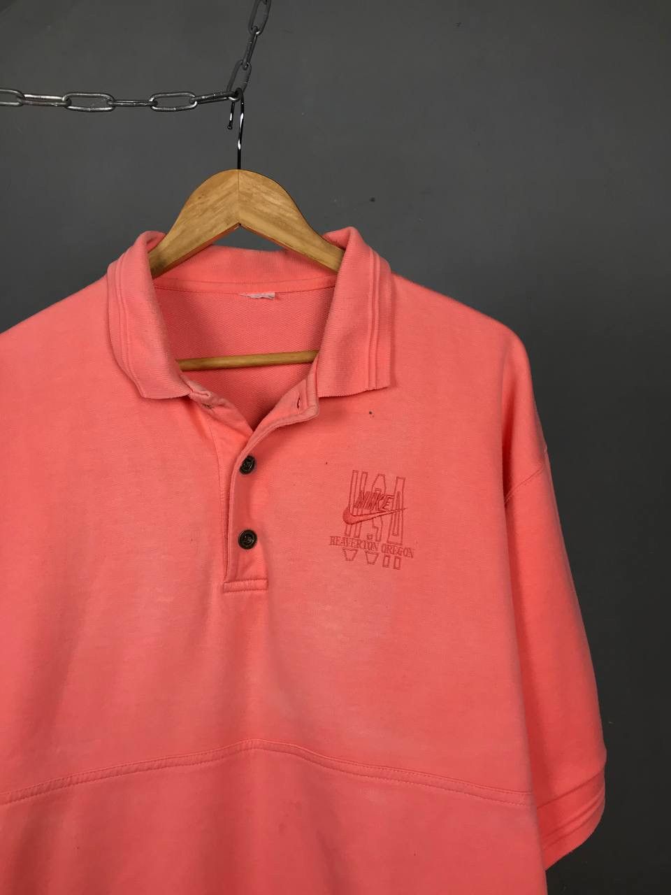 Nike × Vintage Nike rare vintage streetwear polo tee Size US XL / EU 56 / 4 - 2 Thumbnail