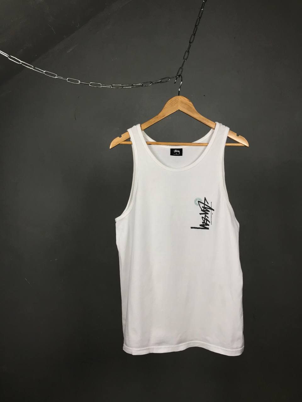 Stussy Stussy streetwear small logo tee Size US S / EU 44-46 / 1 - 1 Thumbnail