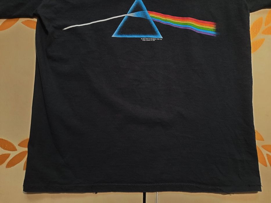 Fruit Of The Loom Pink Floyd Dark Side Of The Moon T-Shirt 1992