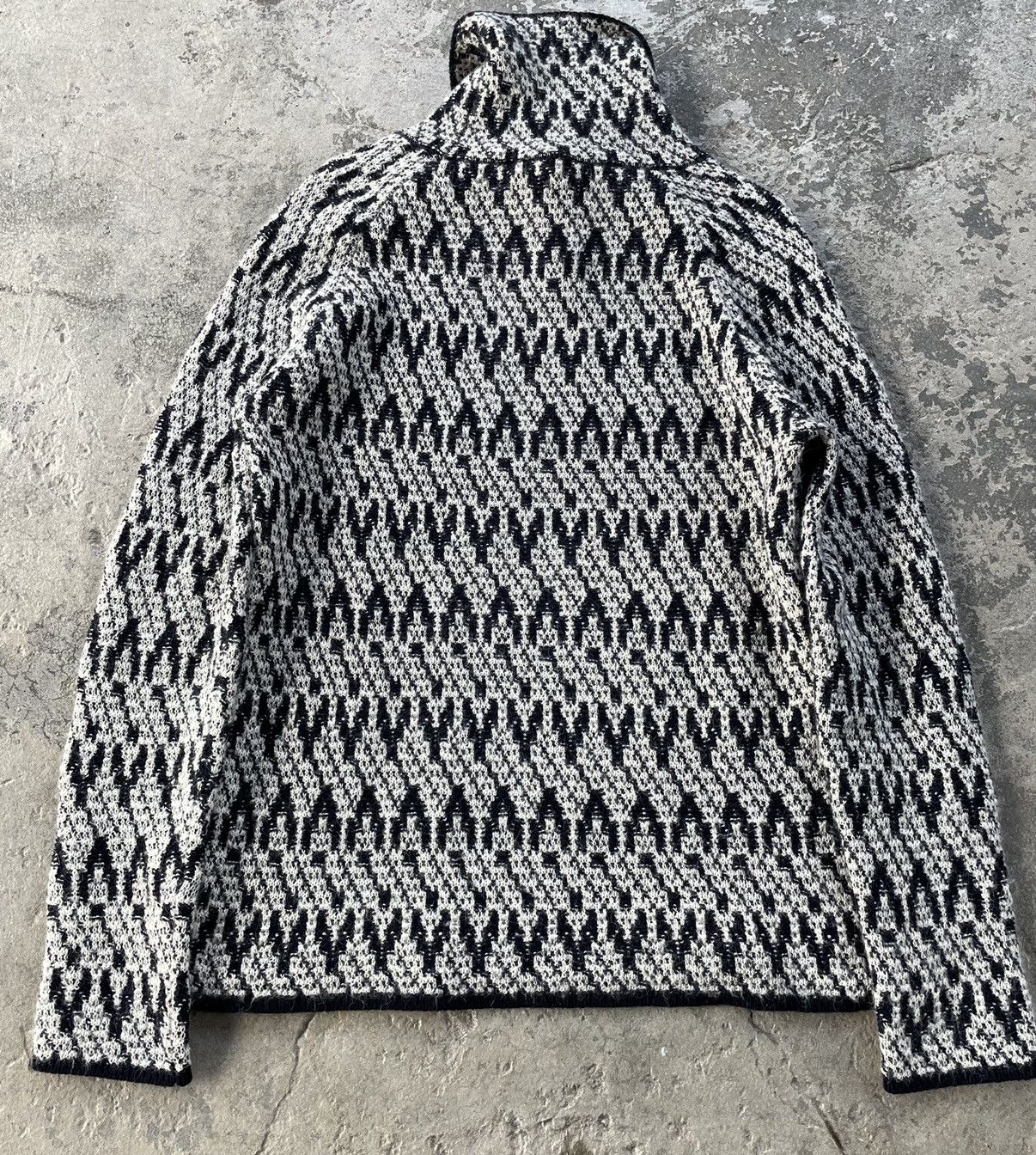 Dries Van Noten Alpaca Wool Turtleneck Sweater Size US M / EU 48-50 / 2 - 6 Thumbnail