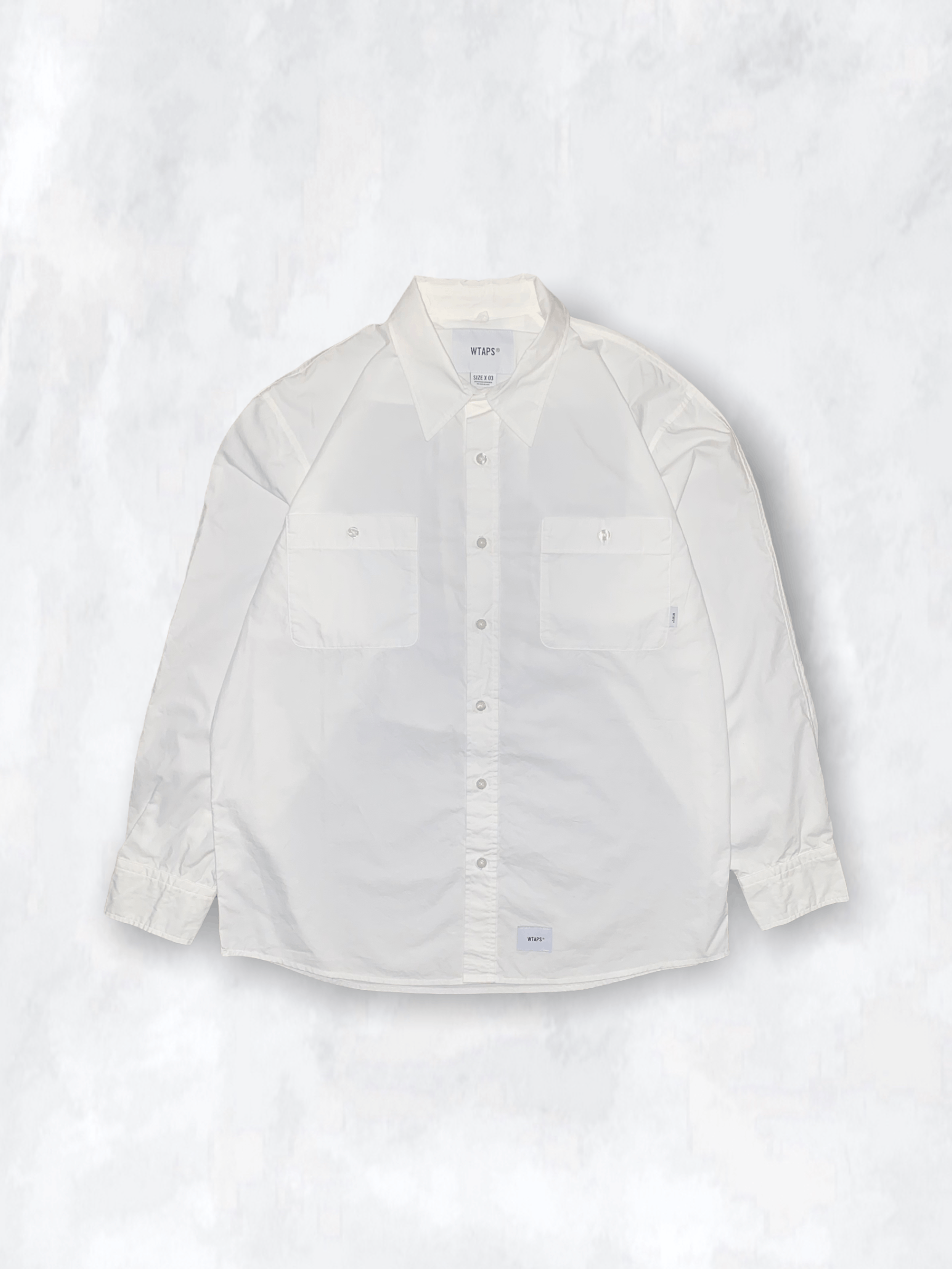 Wtaps WTAPS BUDS LS / SHIRT COTTON HELL IN BONE 16AW | Grailed