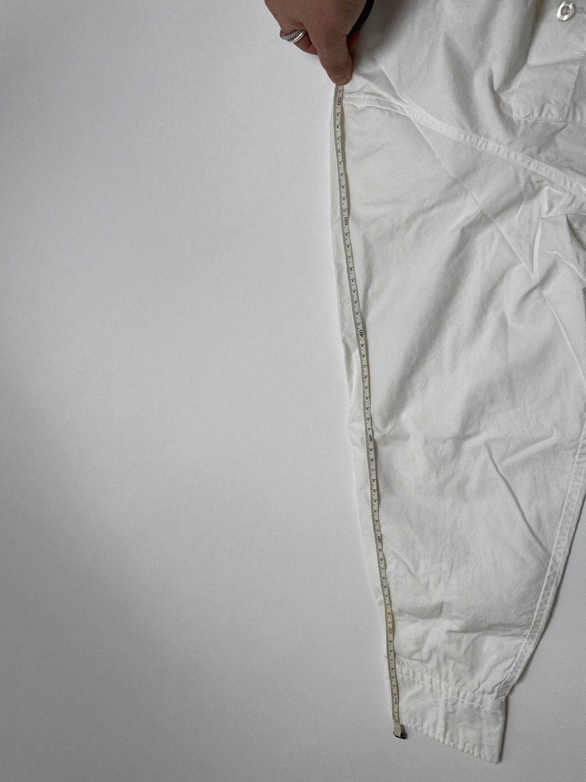 Wtaps Clutch Typewriter Double Pocket Shirt, White Size US L / EU 52-54 / 3 - 8 Thumbnail