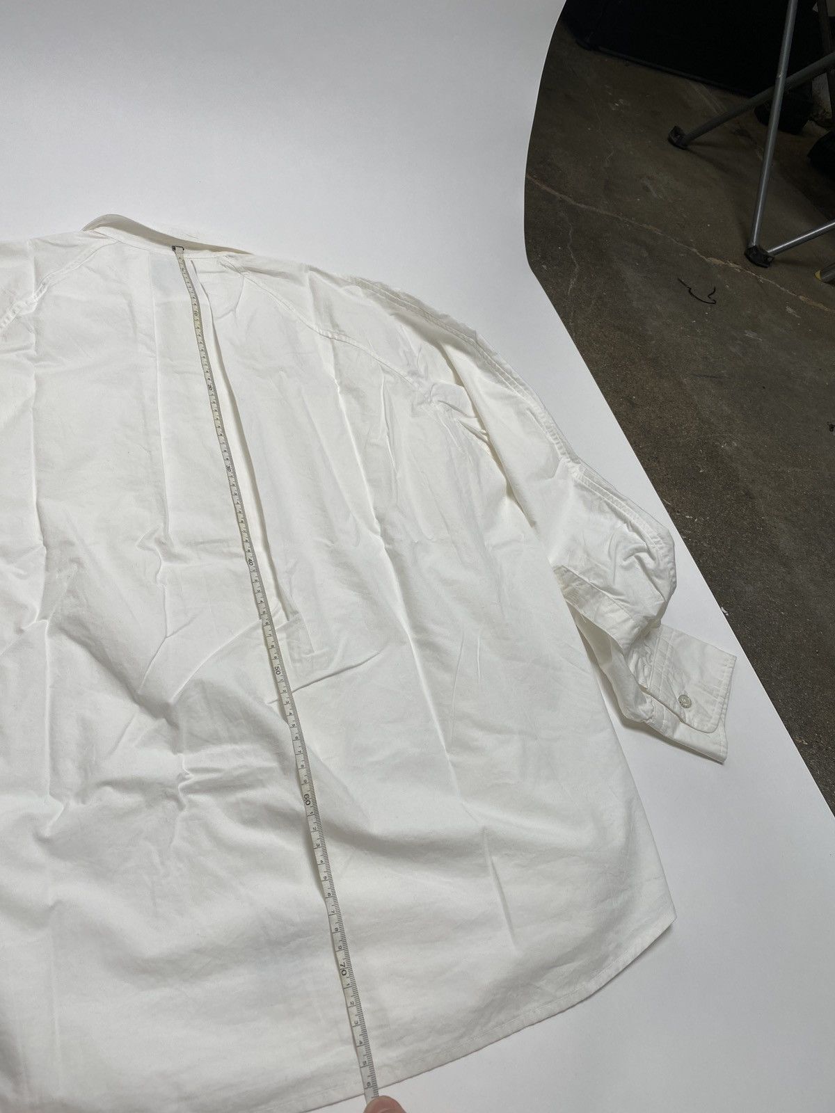Wtaps Clutch Typewriter Double Pocket Shirt, White Size US L / EU 52-54 / 3 - 9 Thumbnail