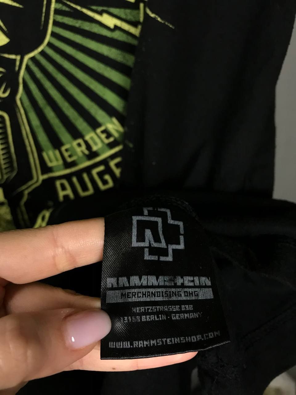 Band Tees × Vintage Rammstein vintage rock band tee Size US S / EU 44-46 / 1 - 3 Thumbnail