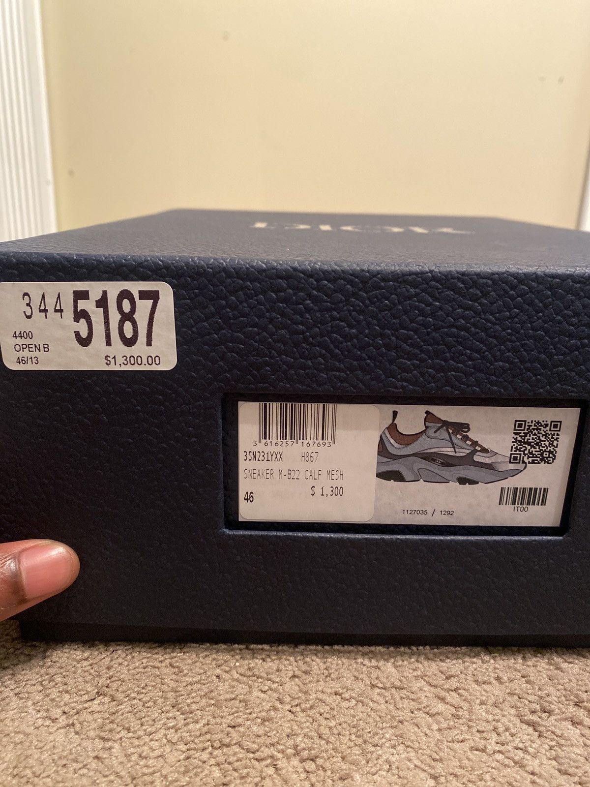Dior Dior B22 Sneakers Size US 12 / EU 45 - 8 Thumbnail