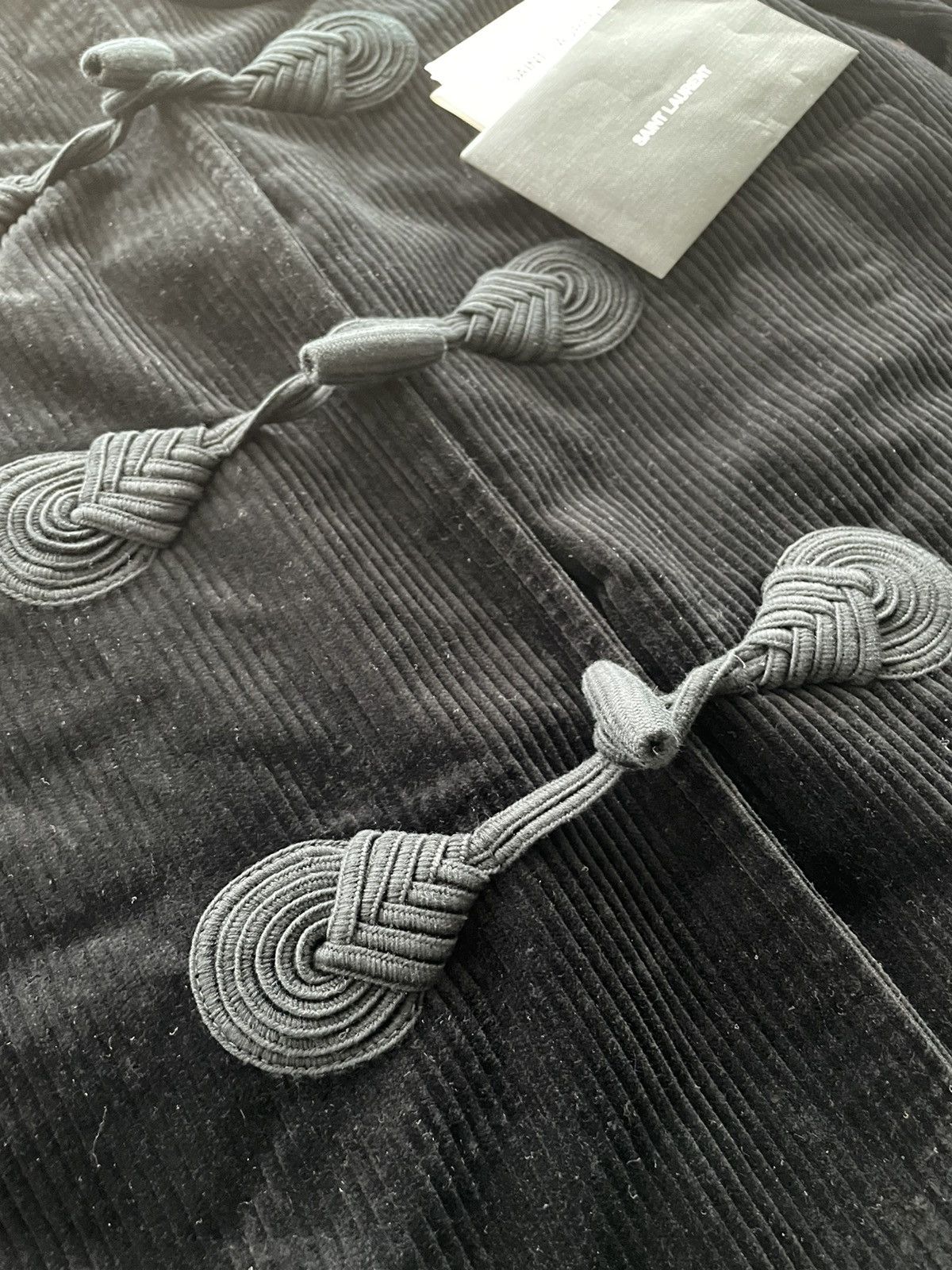 Hedi Slimane × Saint Laurent Paris × Yves Saint Laurent $3,500+Value Limited Edition Corduroy Duffle Jacket Coat New Size US M / EU 48-50 / 2 - 6 Thumbnail