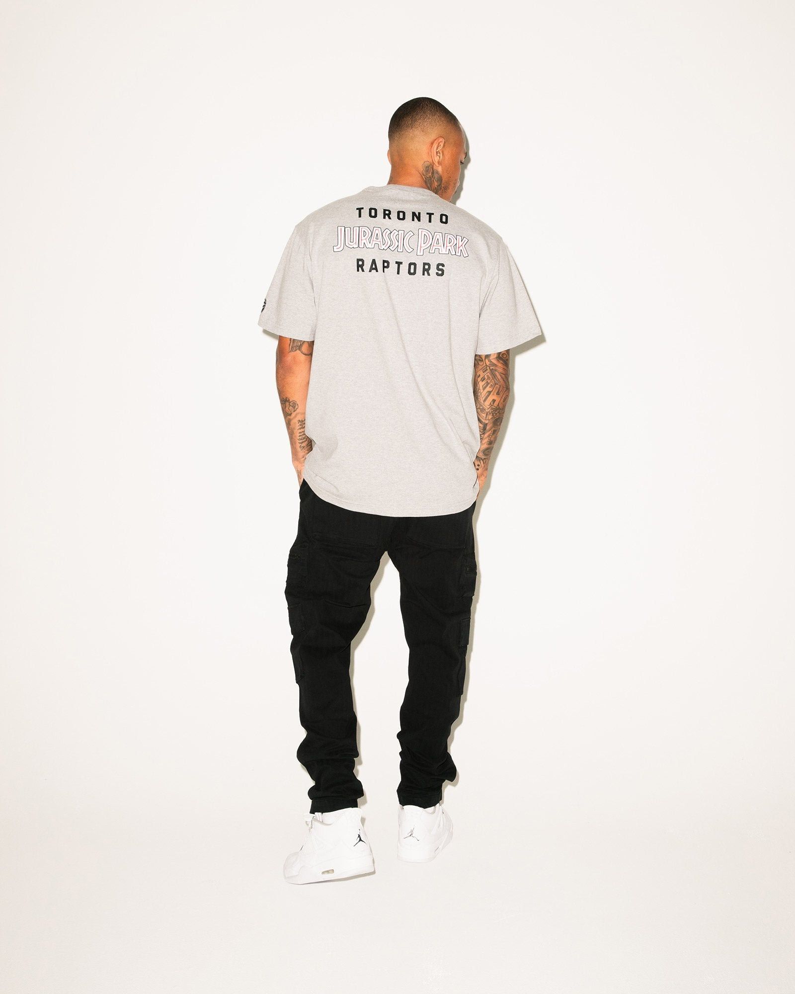 Drake 🦖🦉OVO X NBA X JURASSIC PARK GREY OG OWL T-SHIRT TEE Size US XXL / EU 58 / 5 - 4 Thumbnail