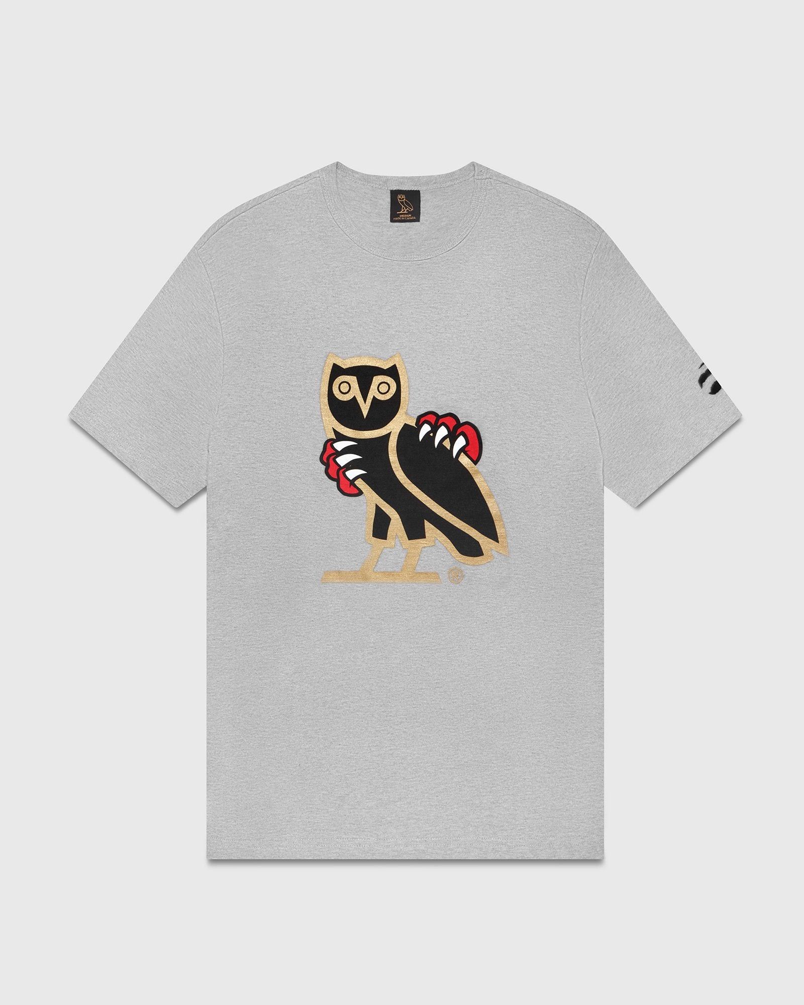 Drake 🦖🦉OVO X NBA X JURASSIC PARK GREY OG OWL T-SHIRT TEE Size US XXL / EU 58 / 5 - 5 Thumbnail