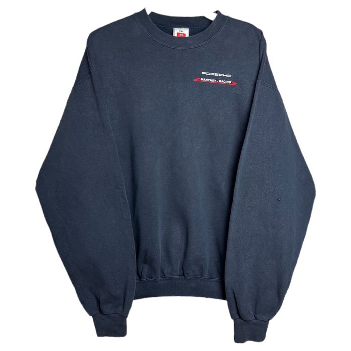 Porsche Design Porsche Racing navy crewneck sweatshirt oversize vintage ...