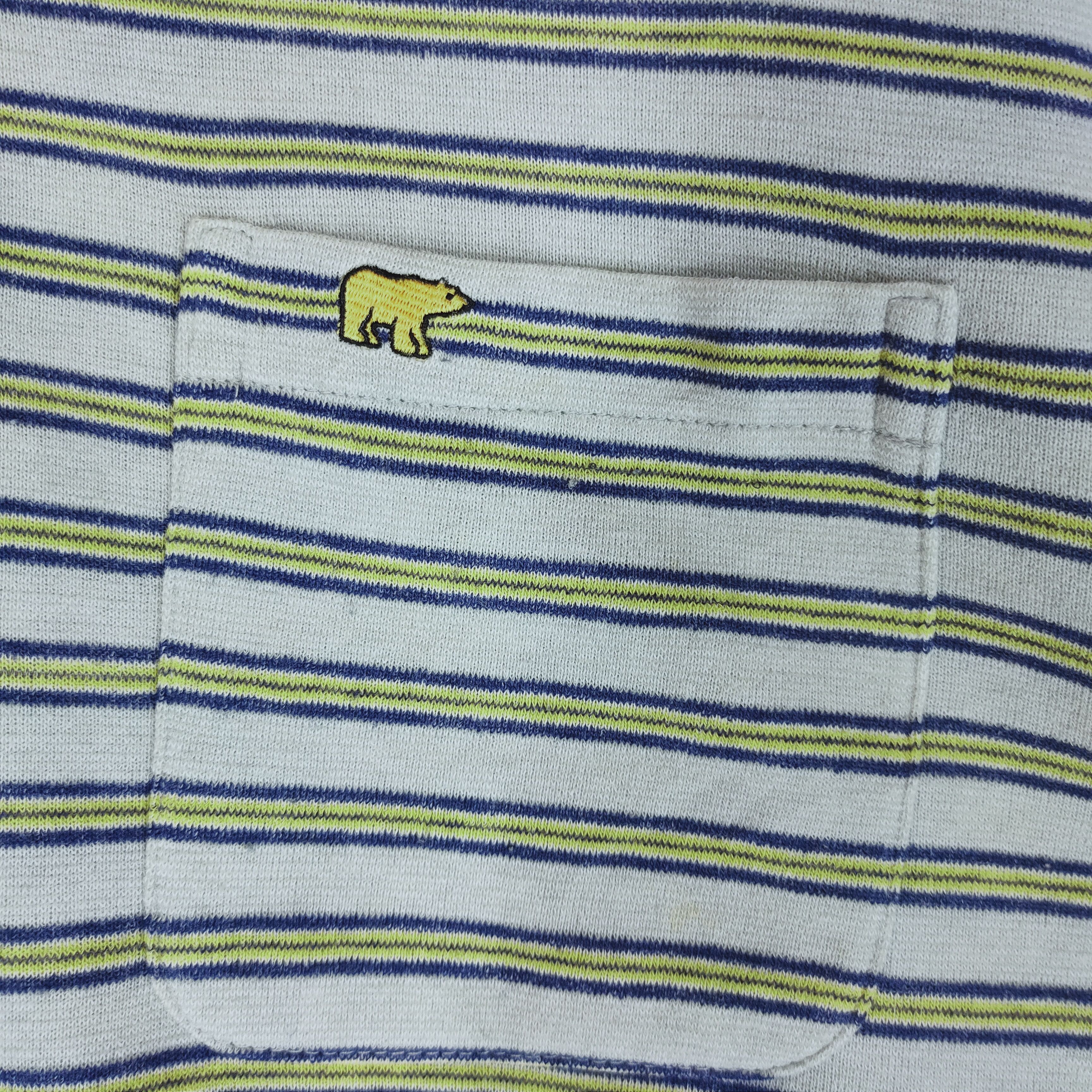 Golden Bear Vintage GOLDEN BEAR Stripe Sweatshirt Single Pocket Embroid Size US L / EU 52-54 / 3 - 2 Thumbnail