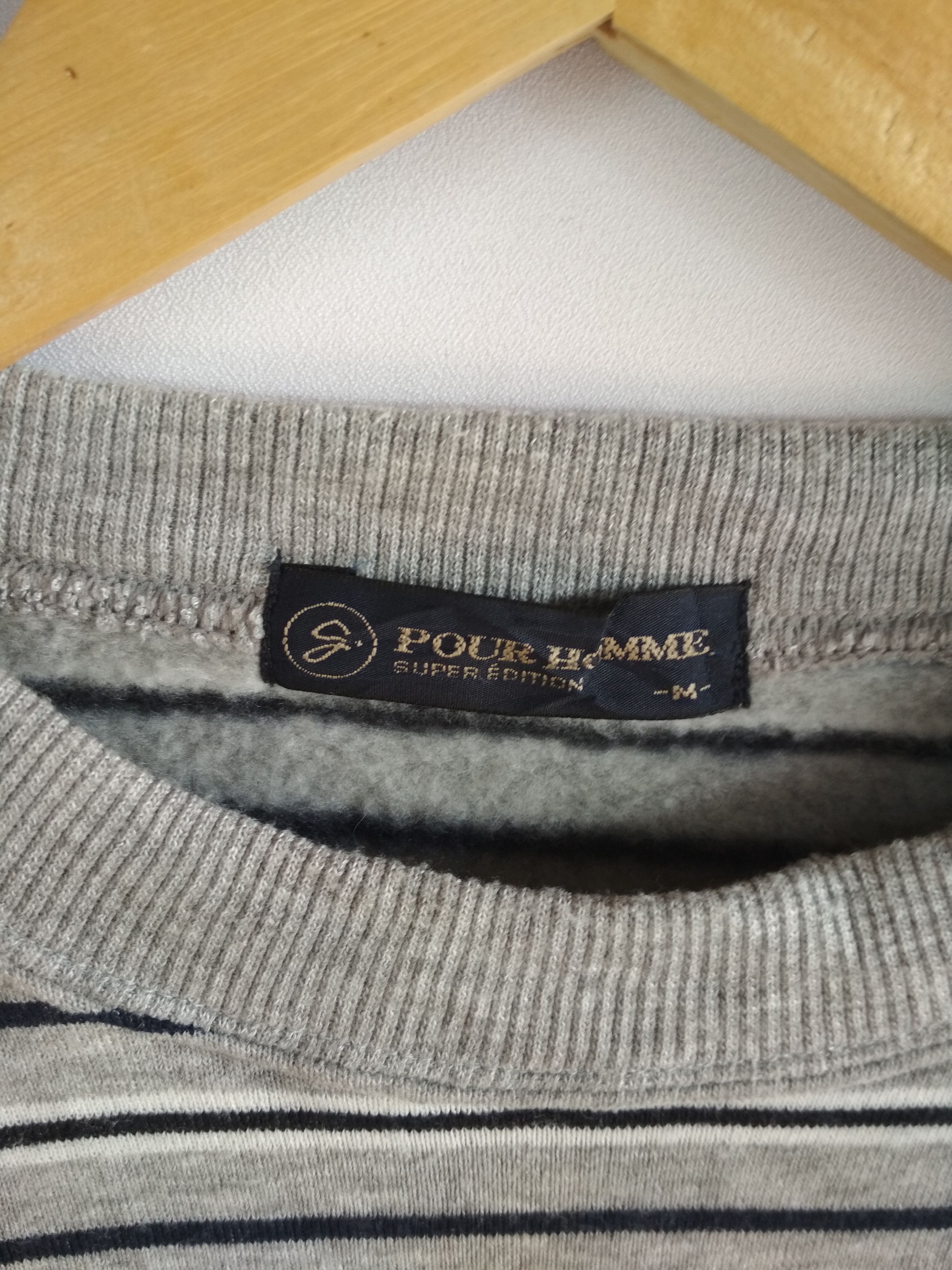 5351 POUR LES HOMMES POUR HOMME STRIPE DESIGN NICE MULTIPLE COLOR SWEATSHIRT Size US M / EU 48-50 / 2 - 2 Thumbnail