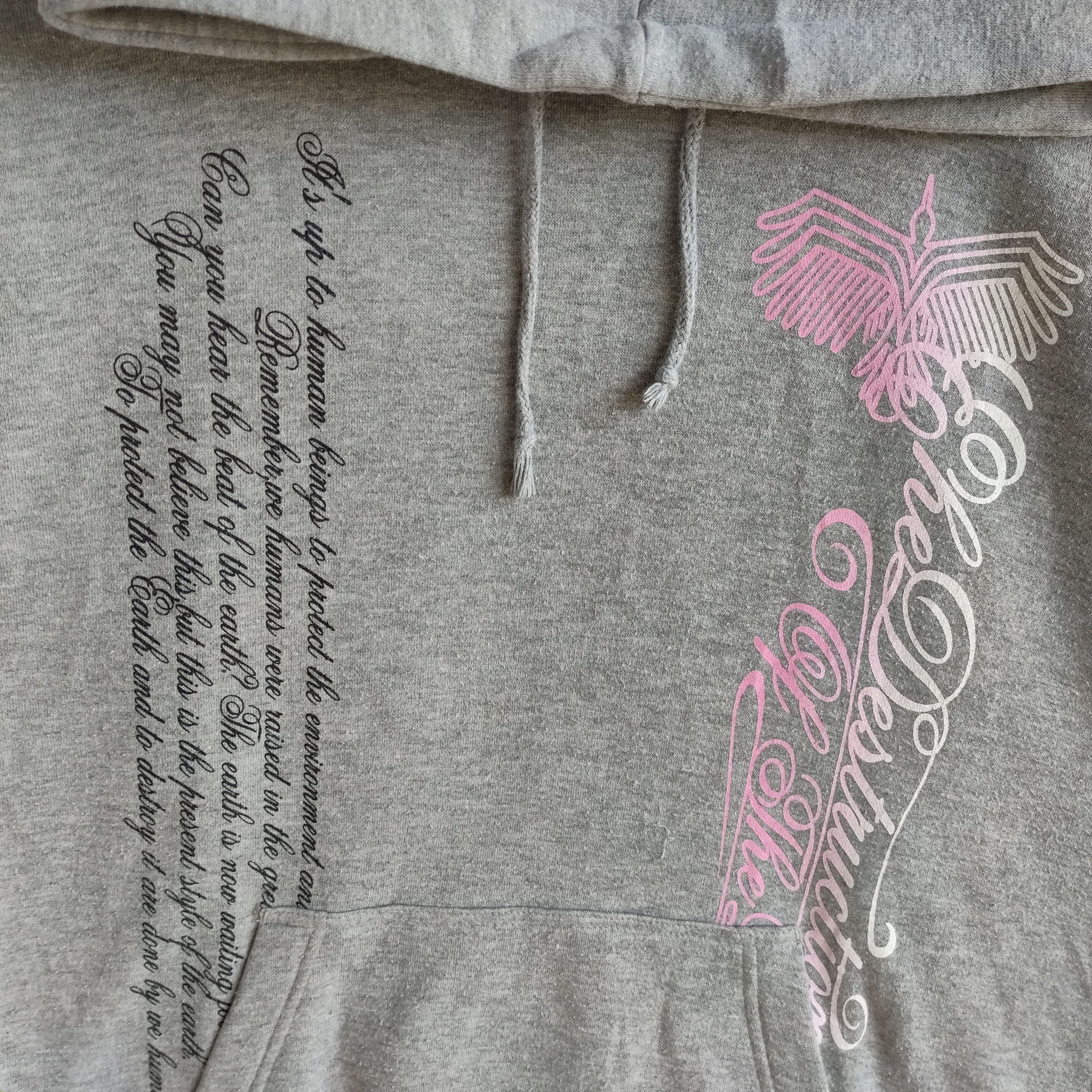 Other COLLINS Hoodie Statement Writing Twin Pocket Sweatshirt Size US M / EU 48-50 / 2 - 5 Thumbnail