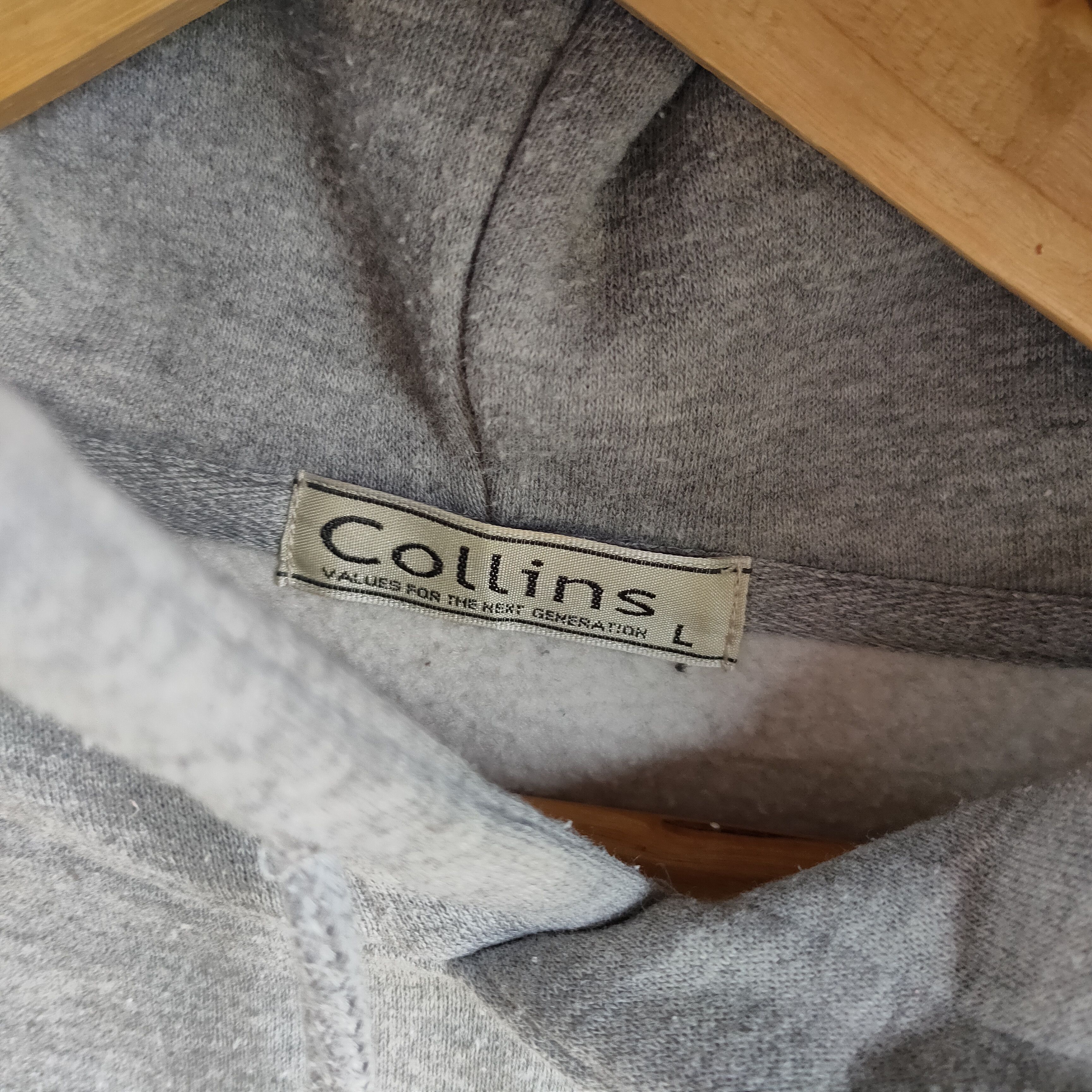 Other COLLINS Hoodie Statement Writing Twin Pocket Sweatshirt Size US M / EU 48-50 / 2 - 3 Thumbnail