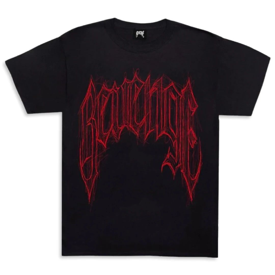 REVENGE Lightning Smoke Tシャツ Black○関送無料○ Revenge Revenge Rhinestone Lightning Tee | Grailed