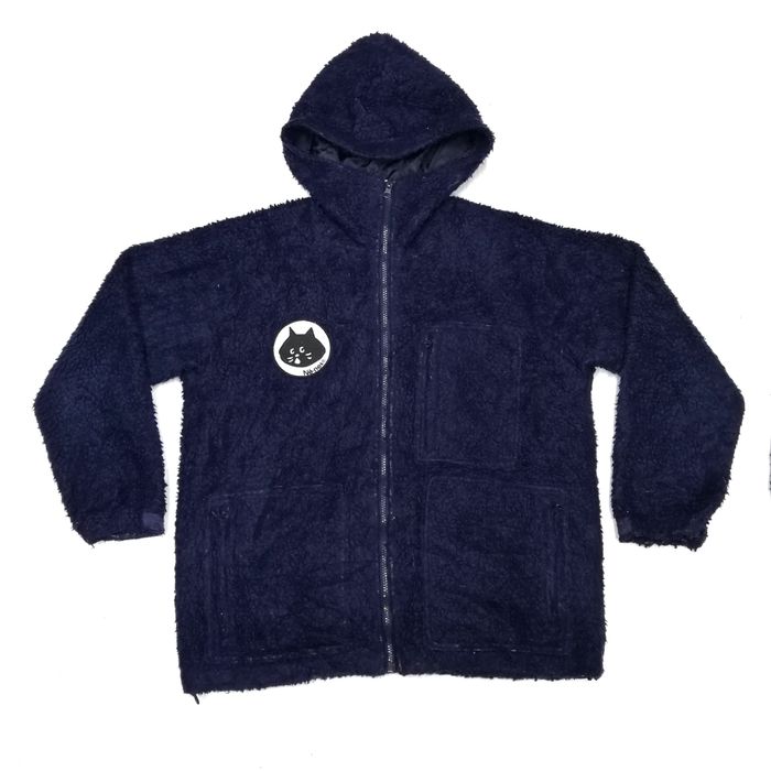 Issey Miyake Issey Miyake Ne Net Sherpa Fleece Hoodie Jacket Size US M / EU 48-50 / 2 - 1 Preview