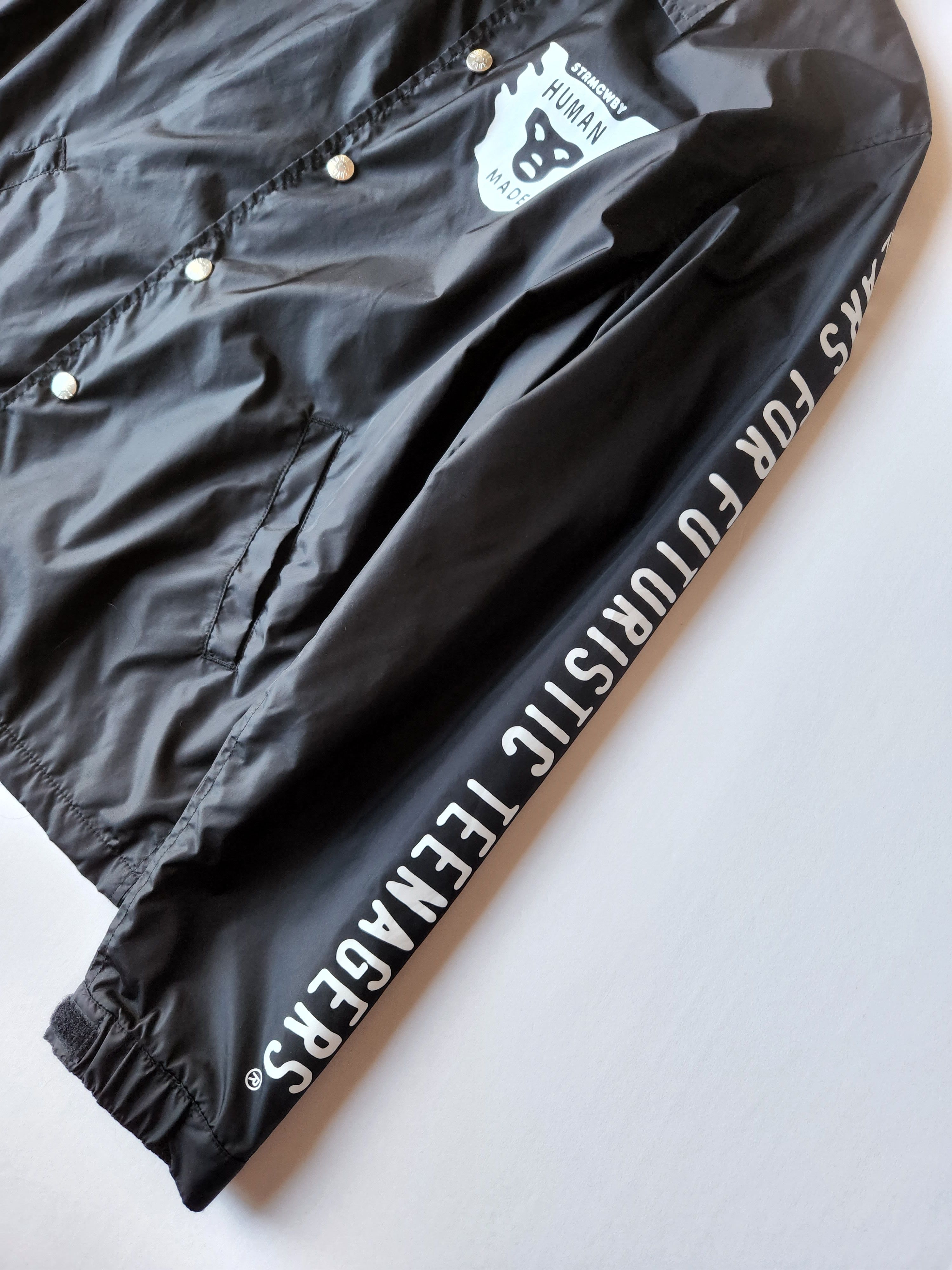 Human Made Human Made STRMCWBY Coach Jacket Nigo Black Sz Small Size US S / EU 44-46 / 1 - 5 Thumbnail
