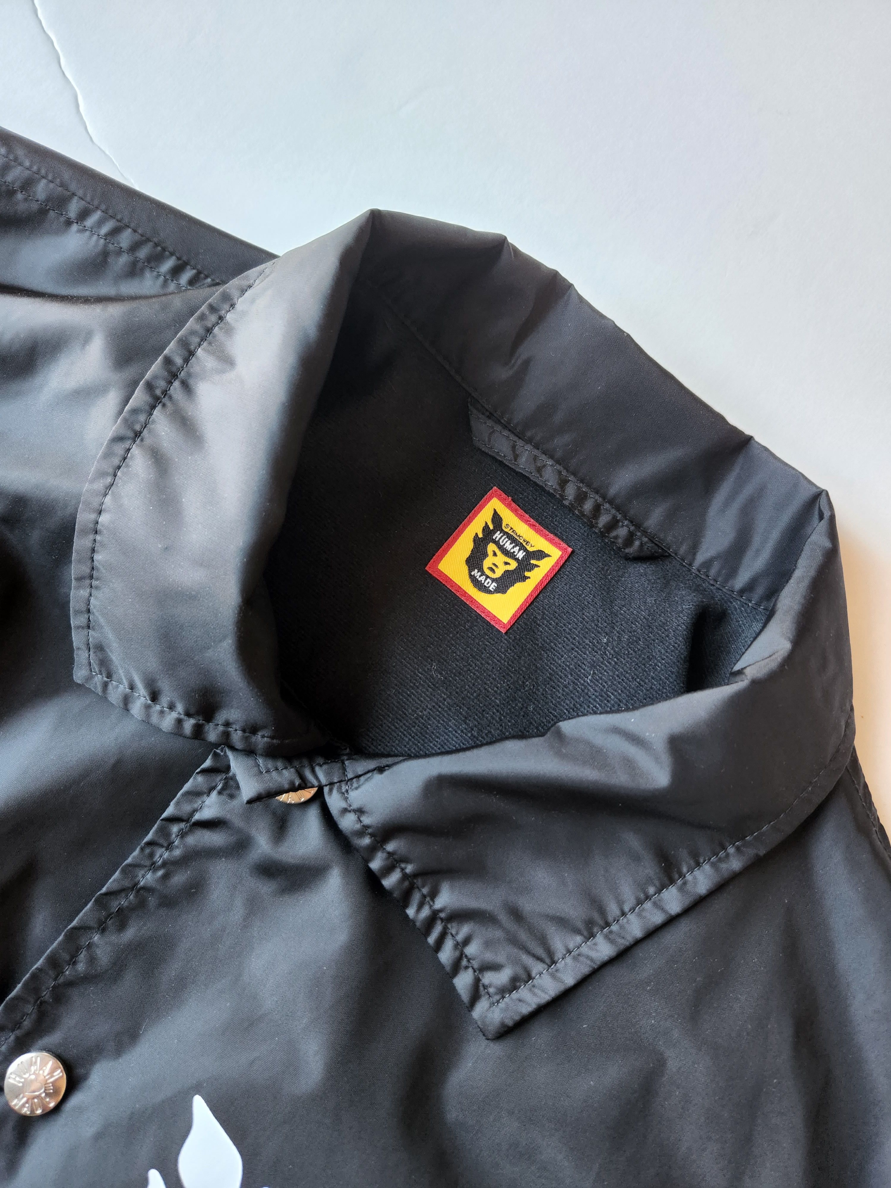 Human Made Human Made STRMCWBY Coach Jacket Nigo Black Sz Small Size US S / EU 44-46 / 1 - 6 Thumbnail